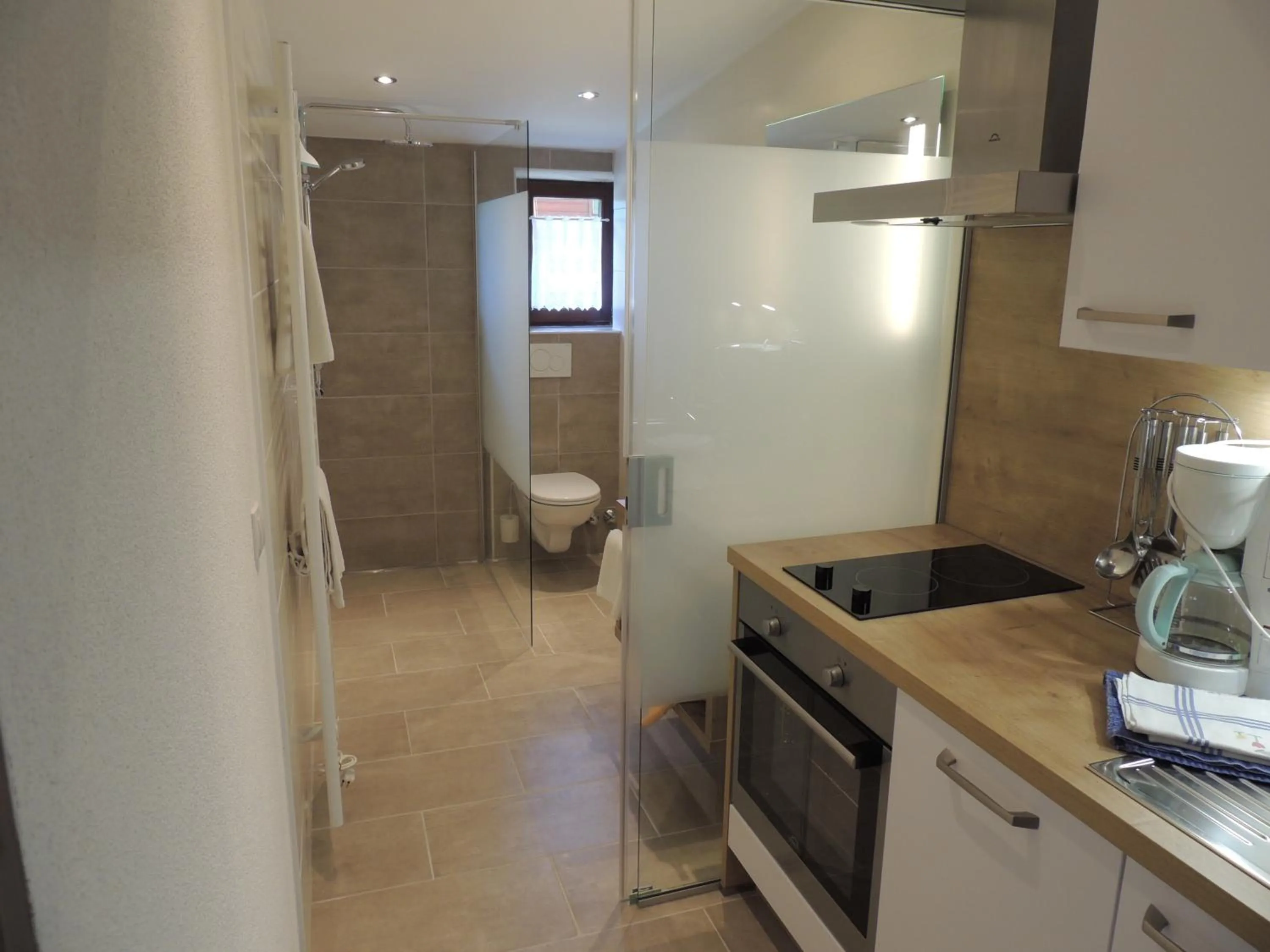 Bathroom in Pension Winnebach