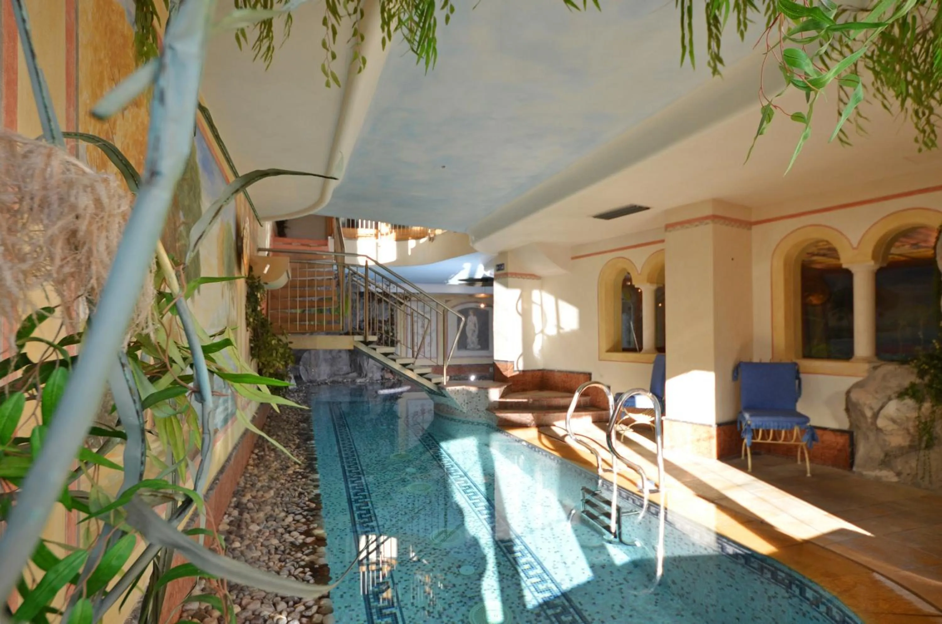 Swimming pool in Hotel La Soldanella