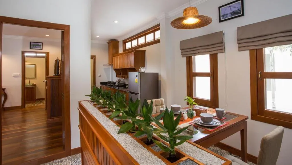 Kitchen or kitchenette in BB Angkor Green Resort