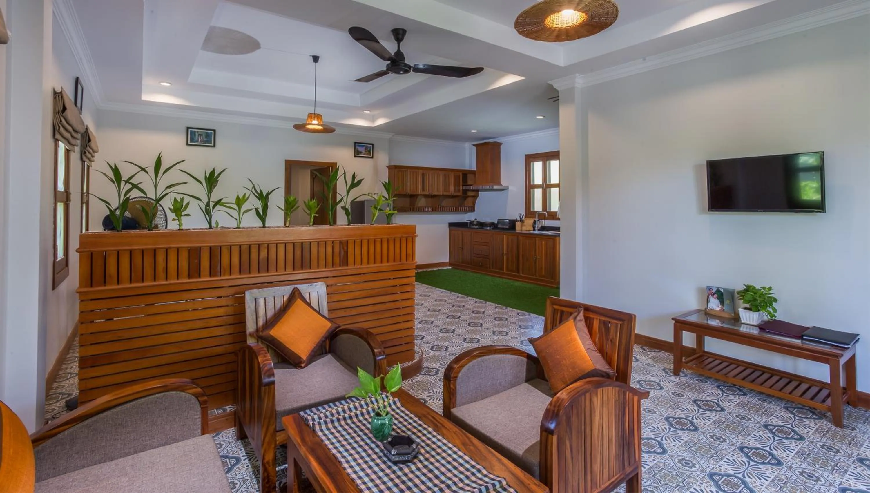 Kitchen or kitchenette in BB Angkor Green Resort