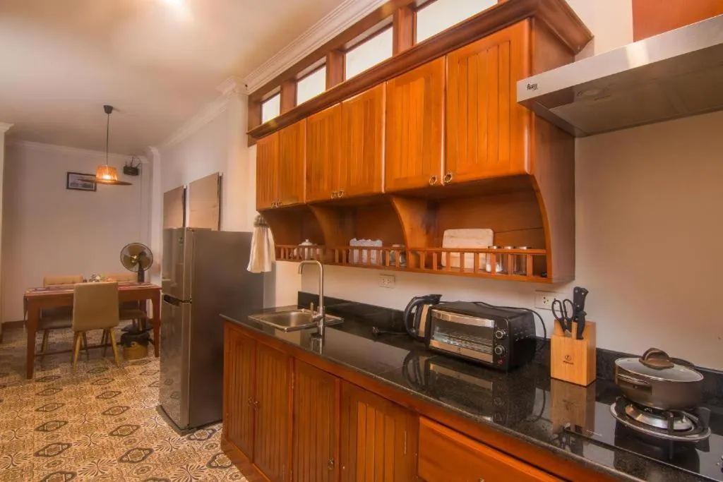 Kitchen or kitchenette in BB Angkor Green Resort