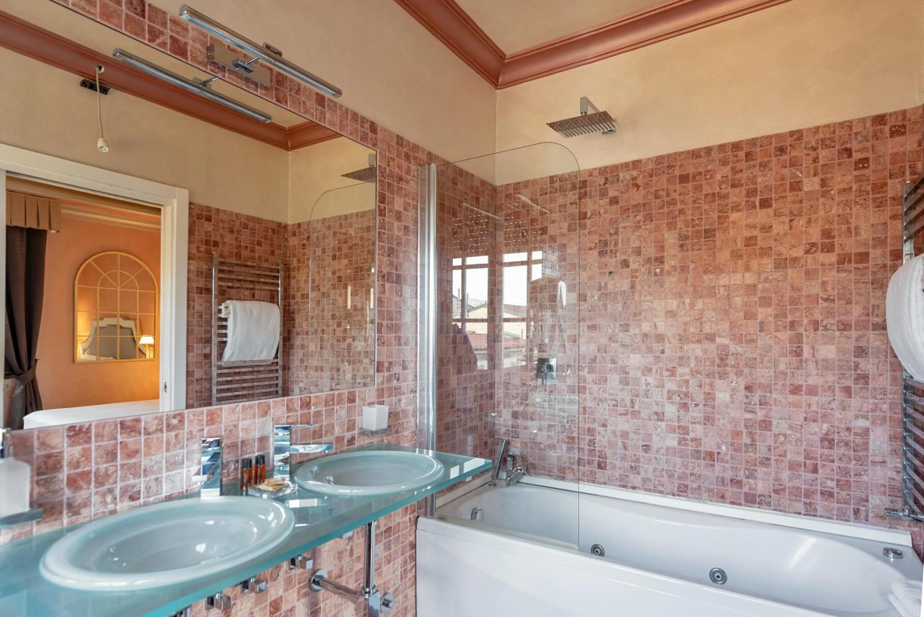 Bathroom in Residenza Gambrinus