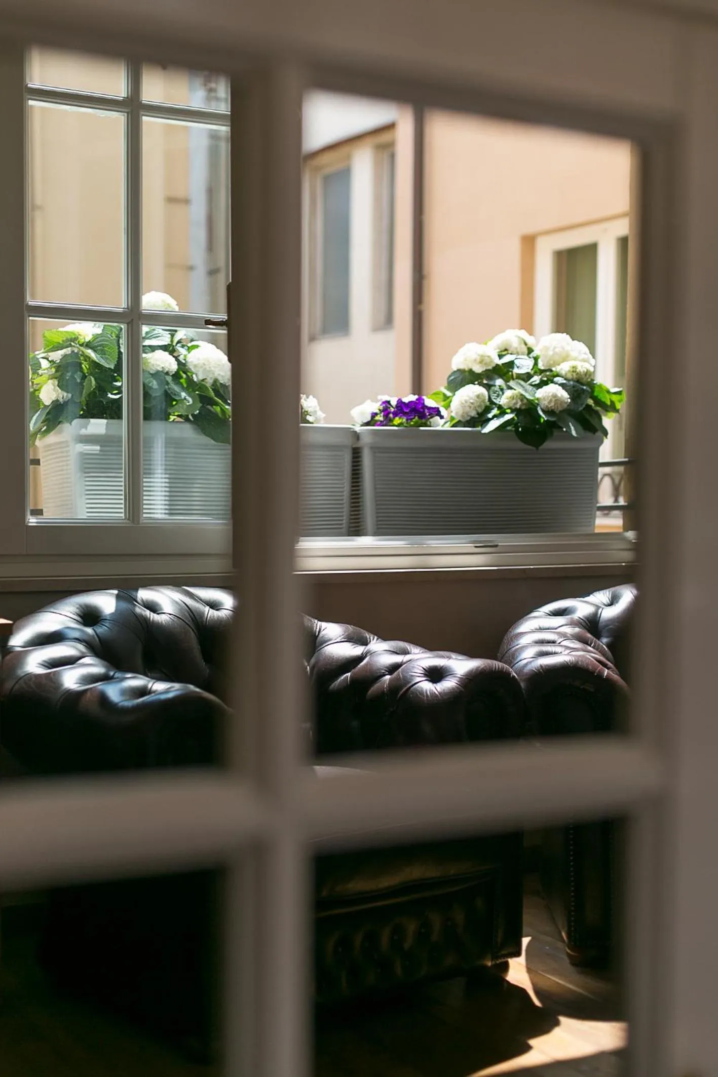 Communal lounge/ TV room in Residenza Gambrinus