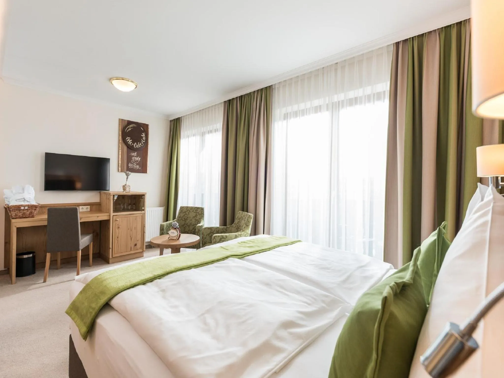 Photo of the whole room, Bed in Vitalhotel Marienhof