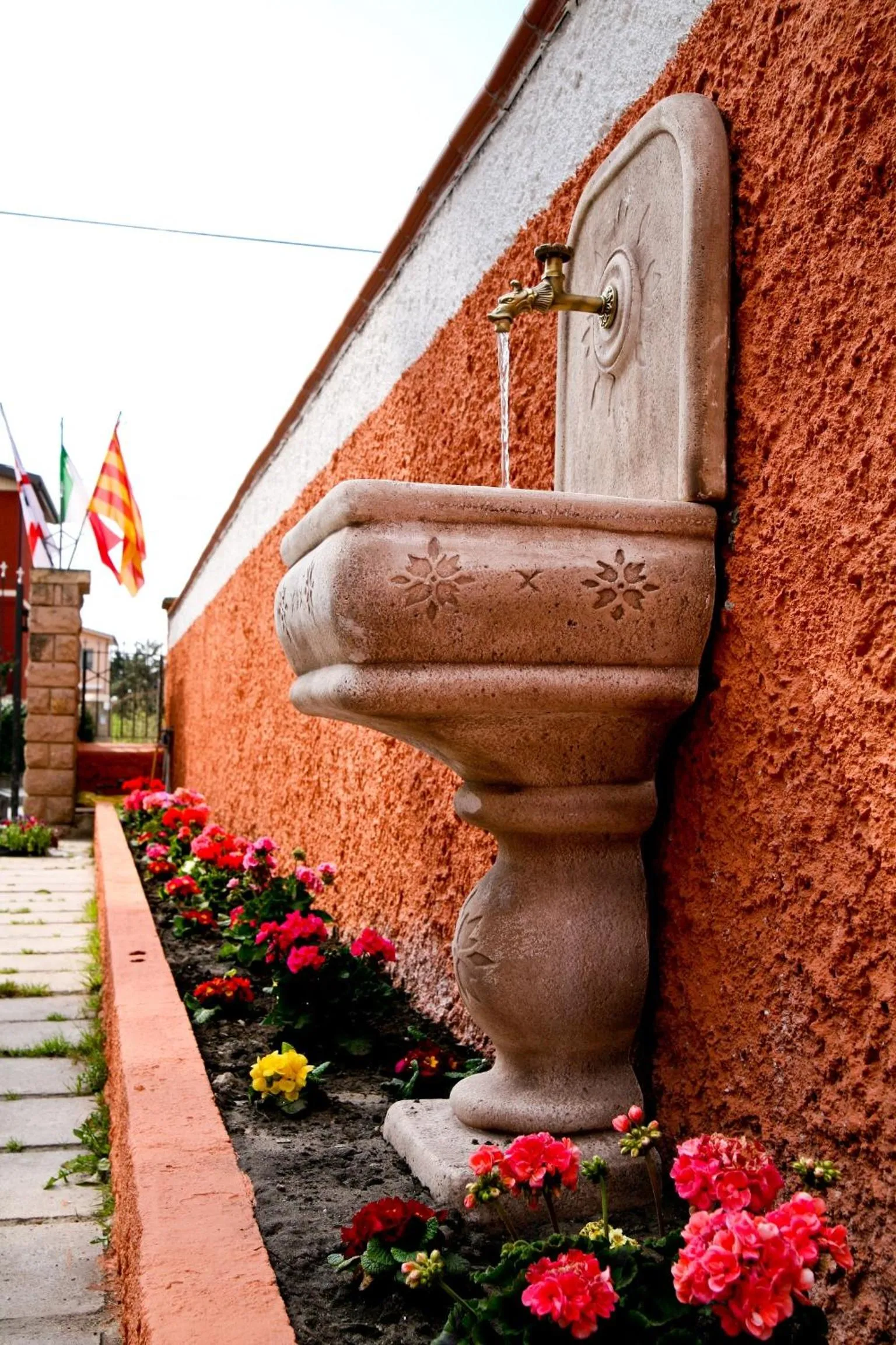 Decorative detail in Villa Marogna