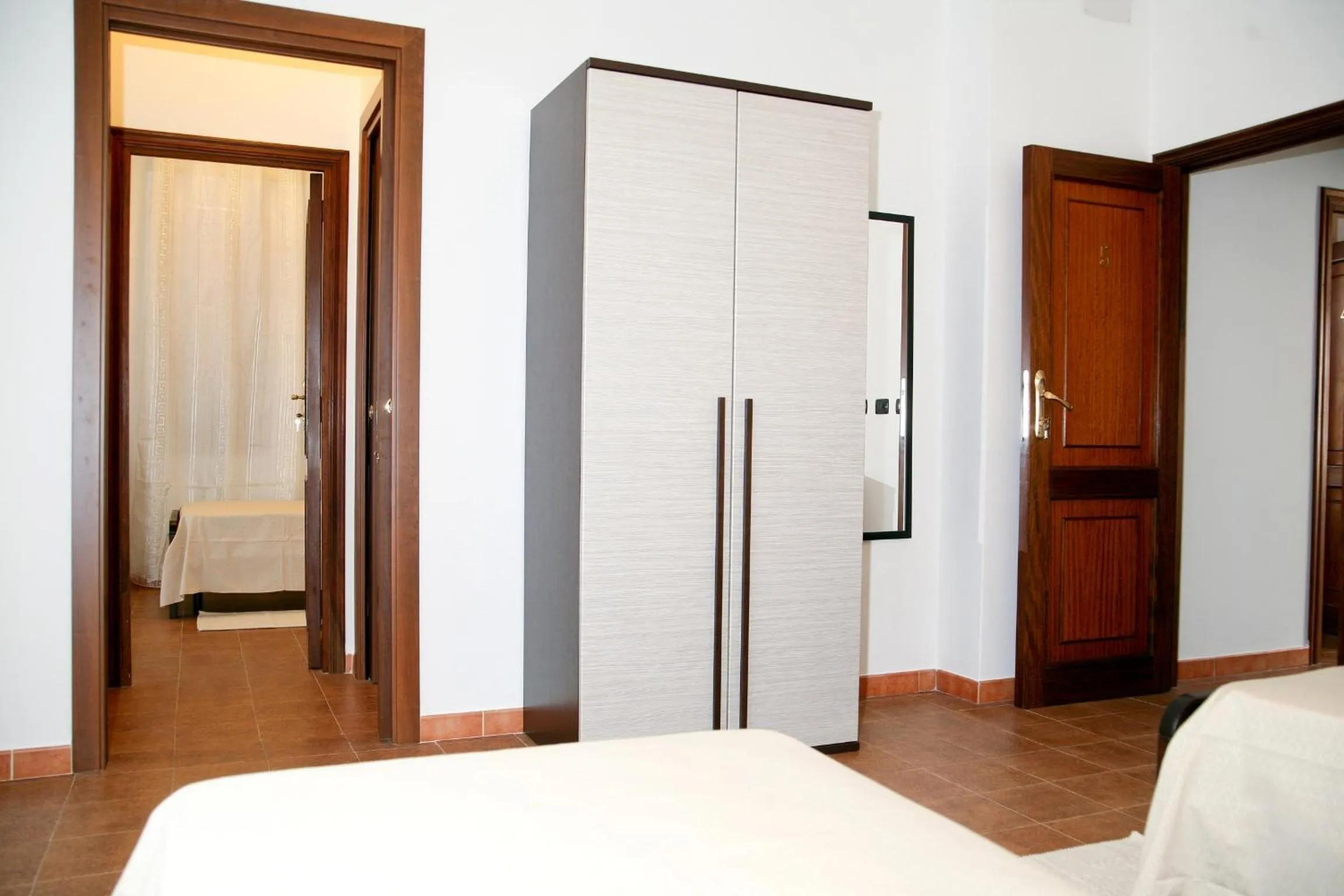 Decorative detail, Bed in Villa Marogna