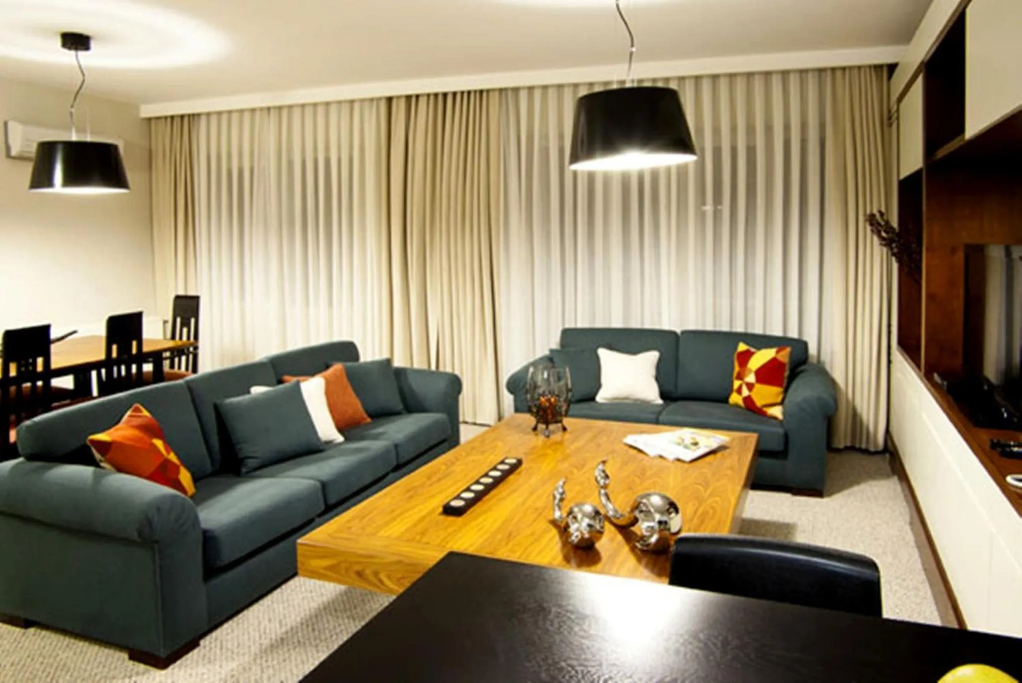 Living room in 116 Residence