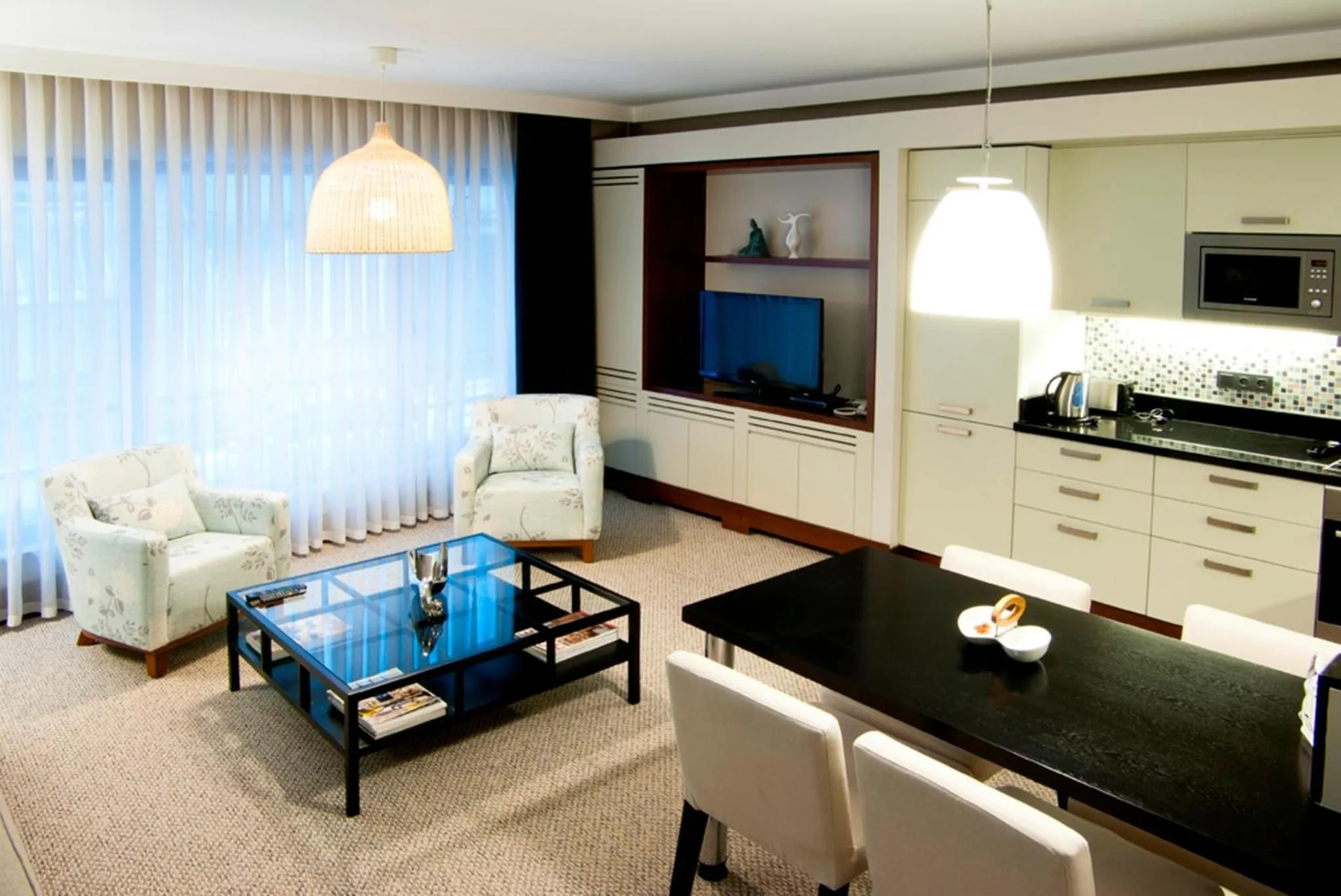 Living room in 116 Residence