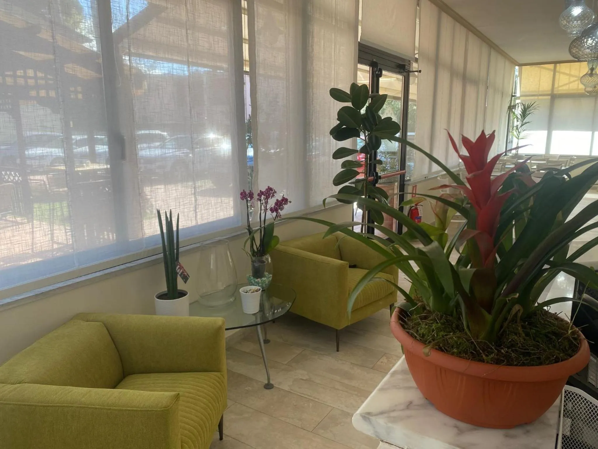 Lobby or reception in Hotel Virginia