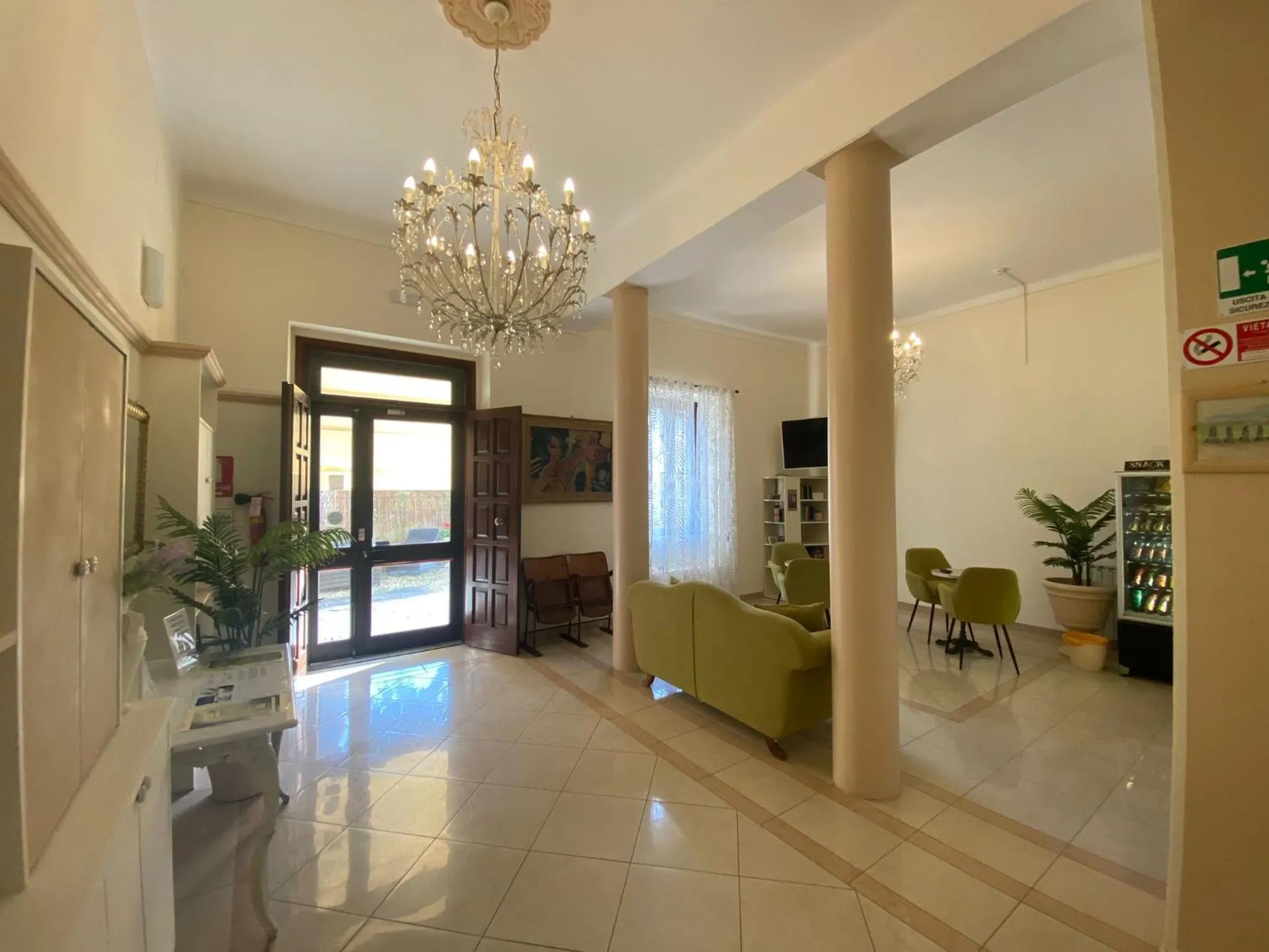 TV and multimedia in Hotel Virginia