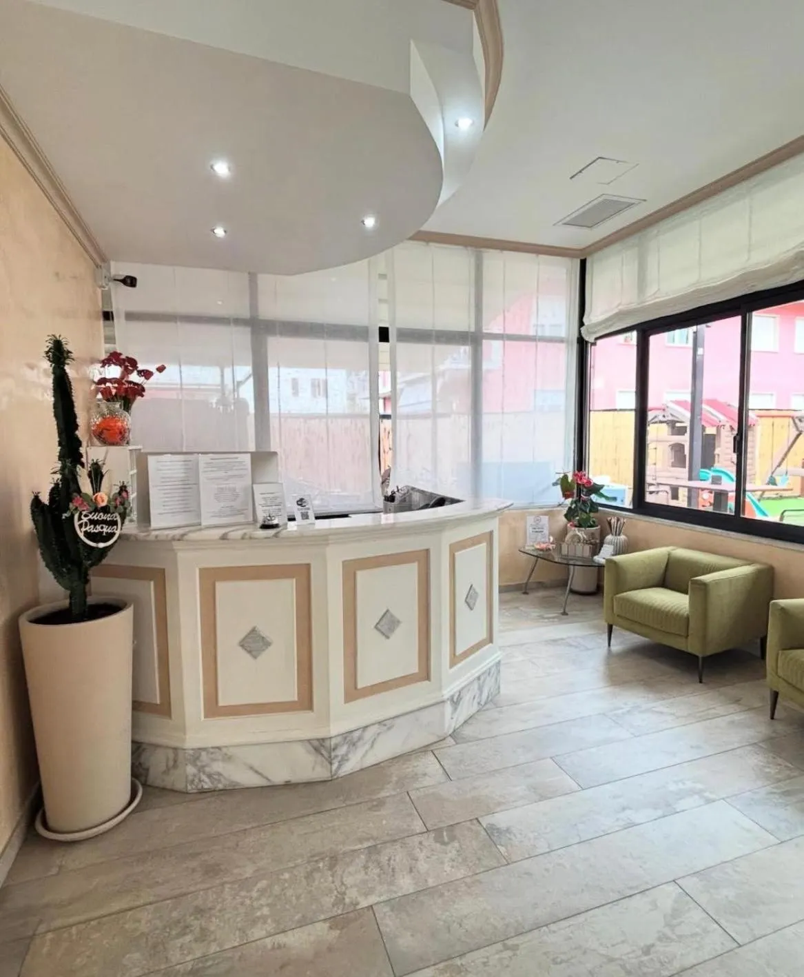 Lobby or reception in Hotel Virginia