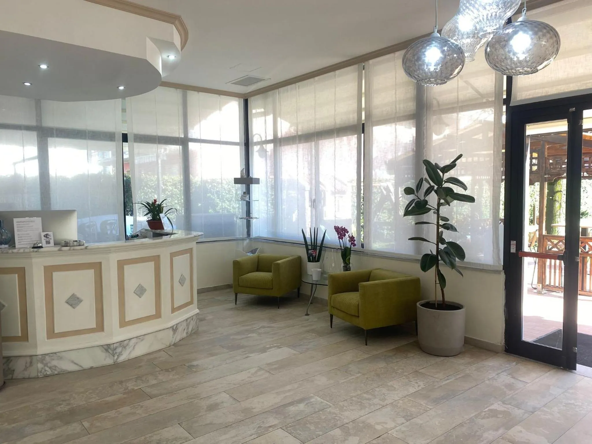 Lobby or reception in Hotel Virginia