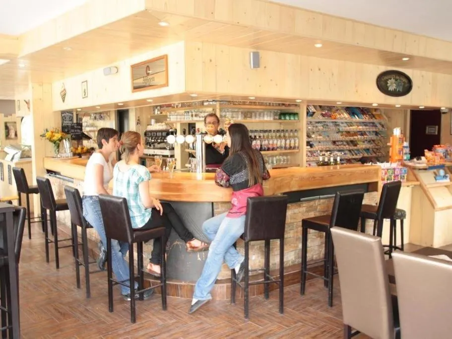 Lounge or bar in Hôtel les Vallois