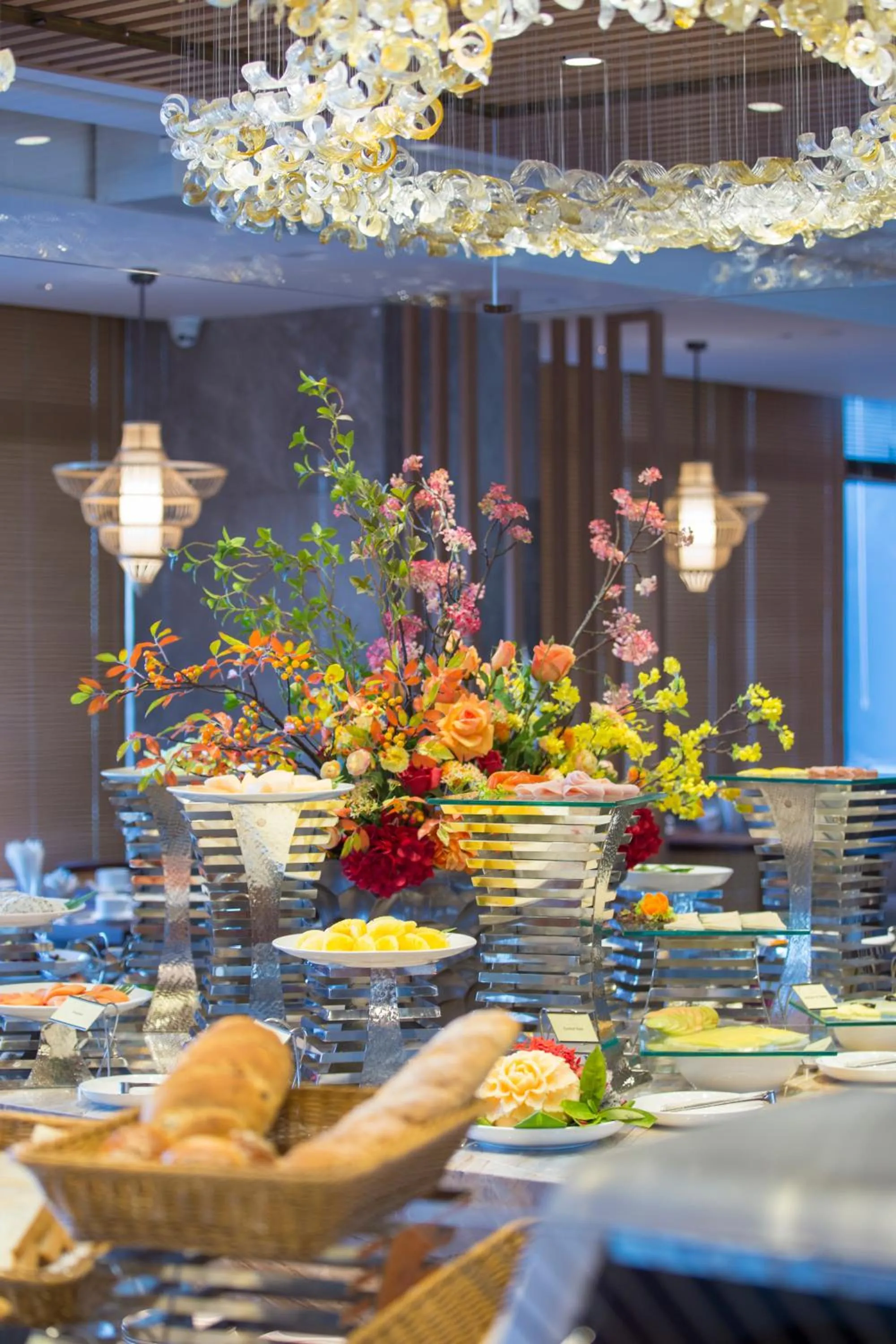 Food and drinks in Jing Shang Hotel