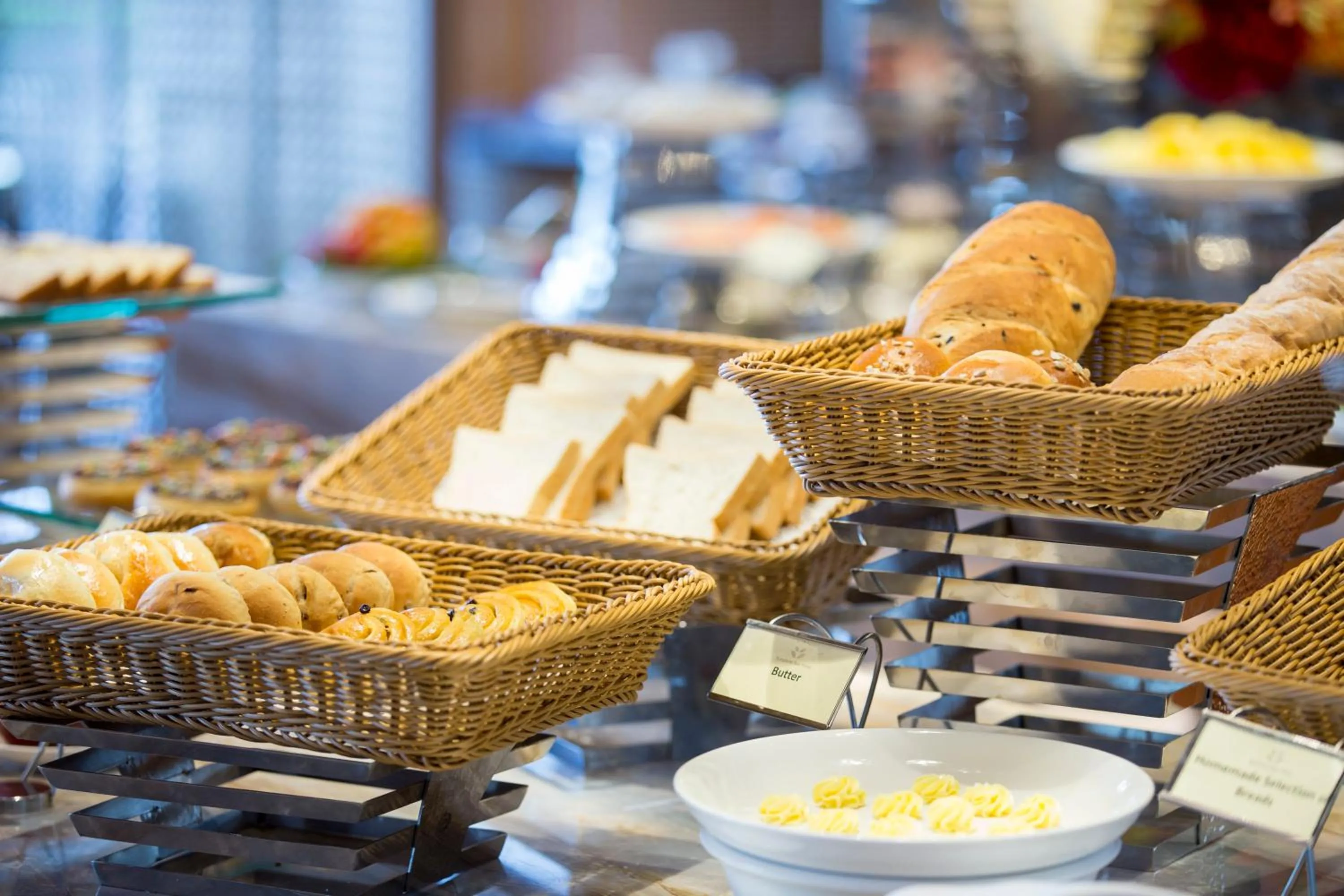 Food and drinks in Jing Shang Hotel