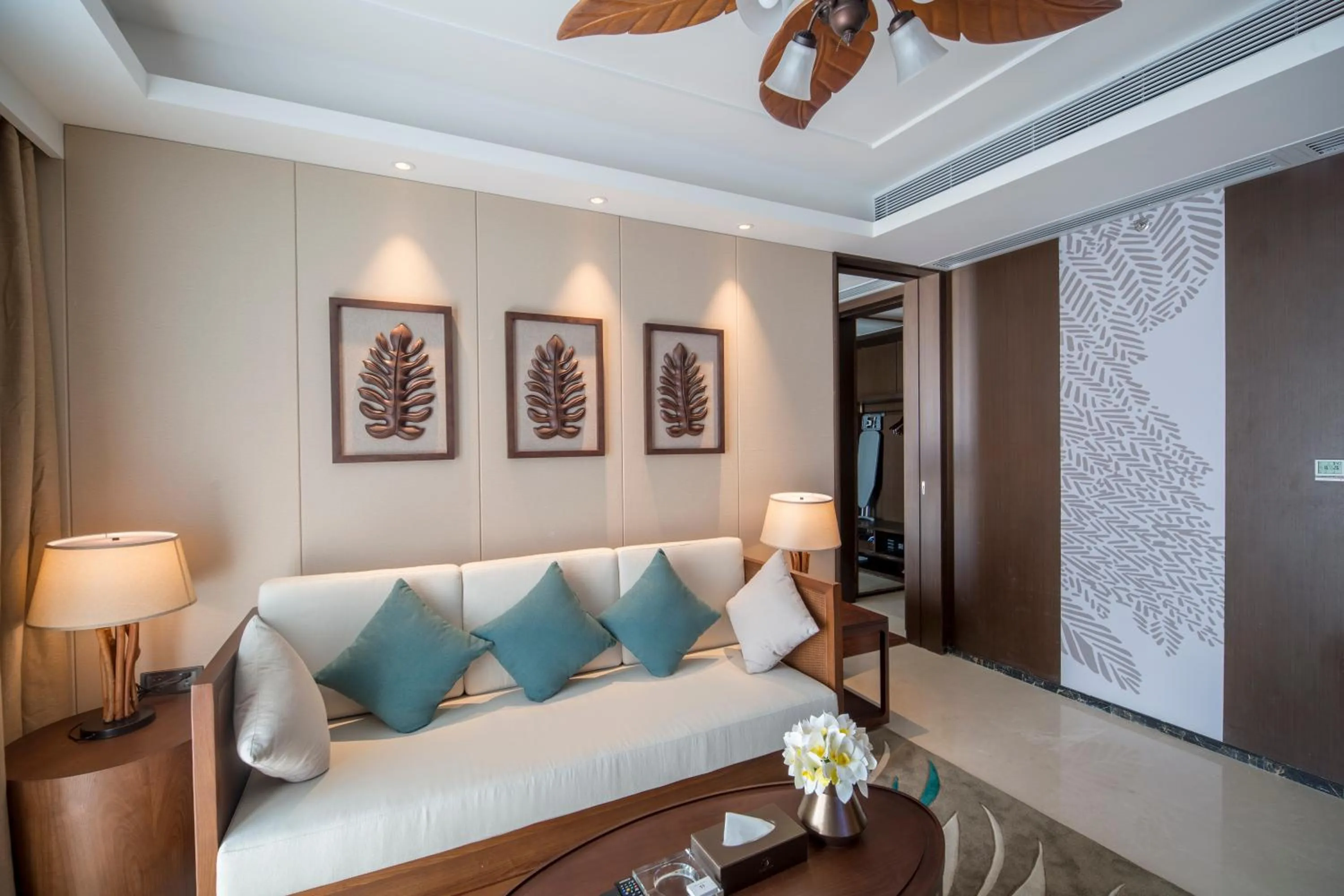 Living room in Jing Shang Hotel