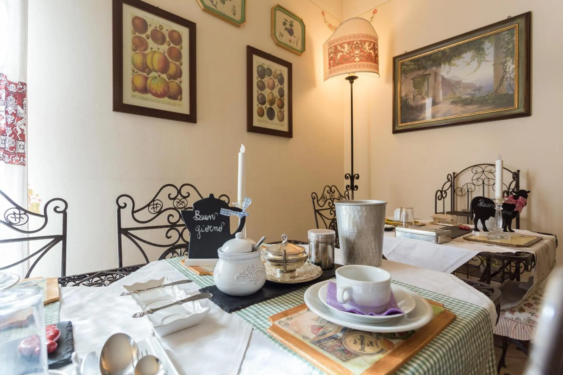 Italian breakfast in B&B New Day