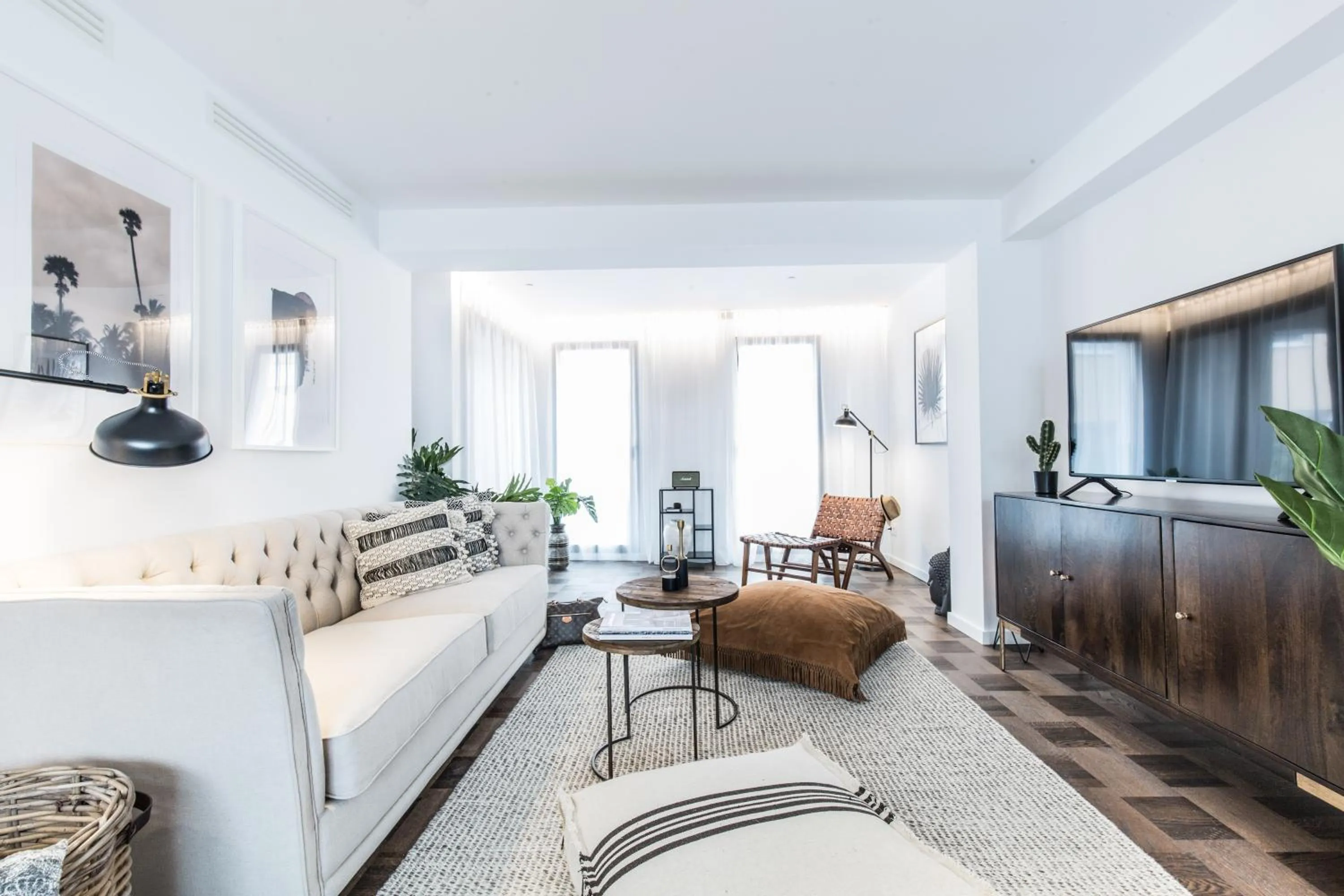 Living room in Terreno Suites