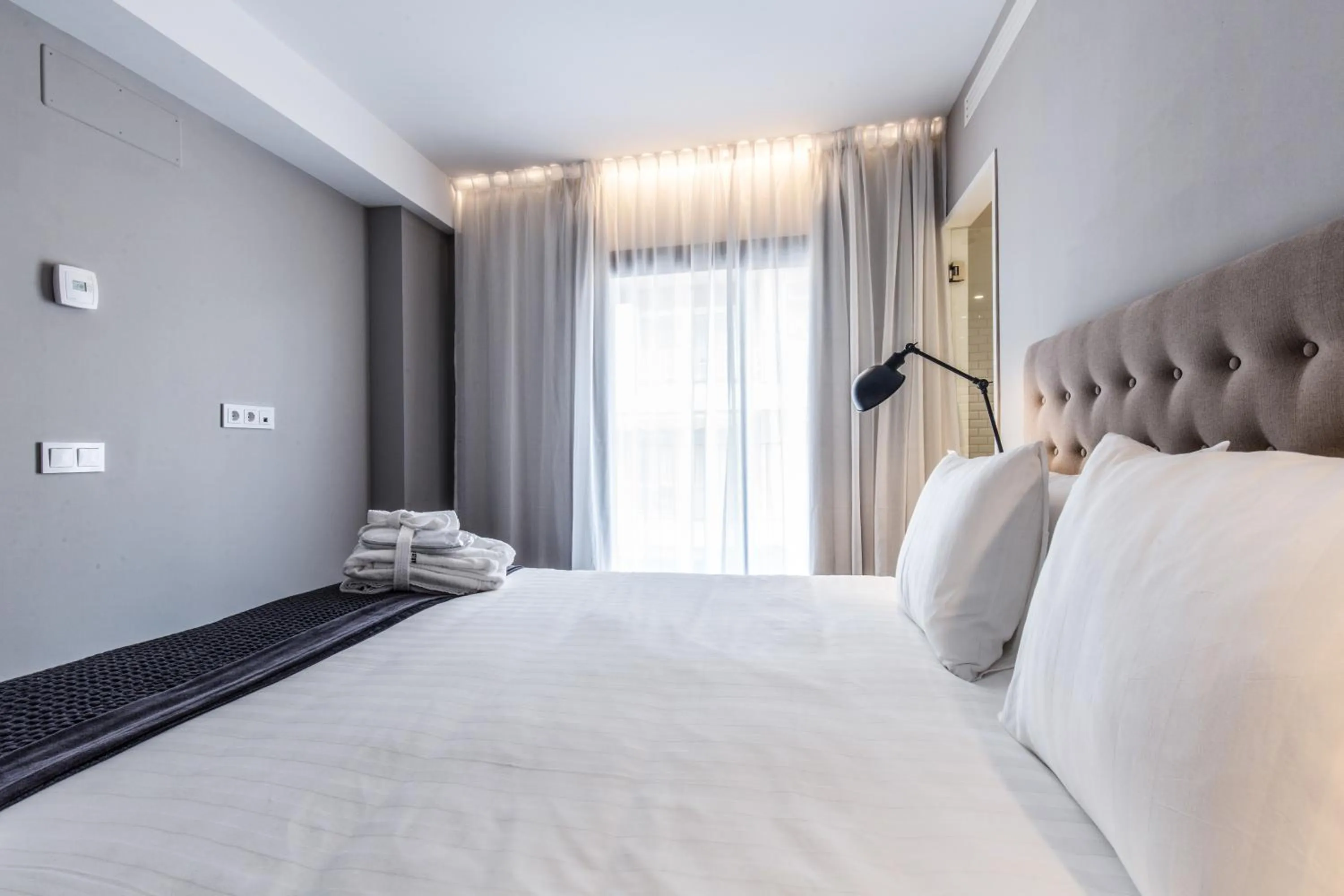 Bed in Terreno Suites