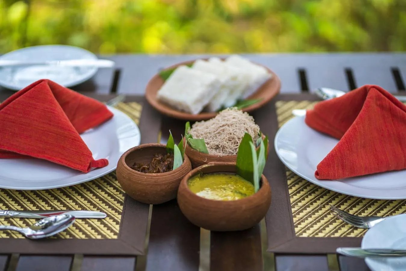 Asian breakfast in Wadula Safari - Yala