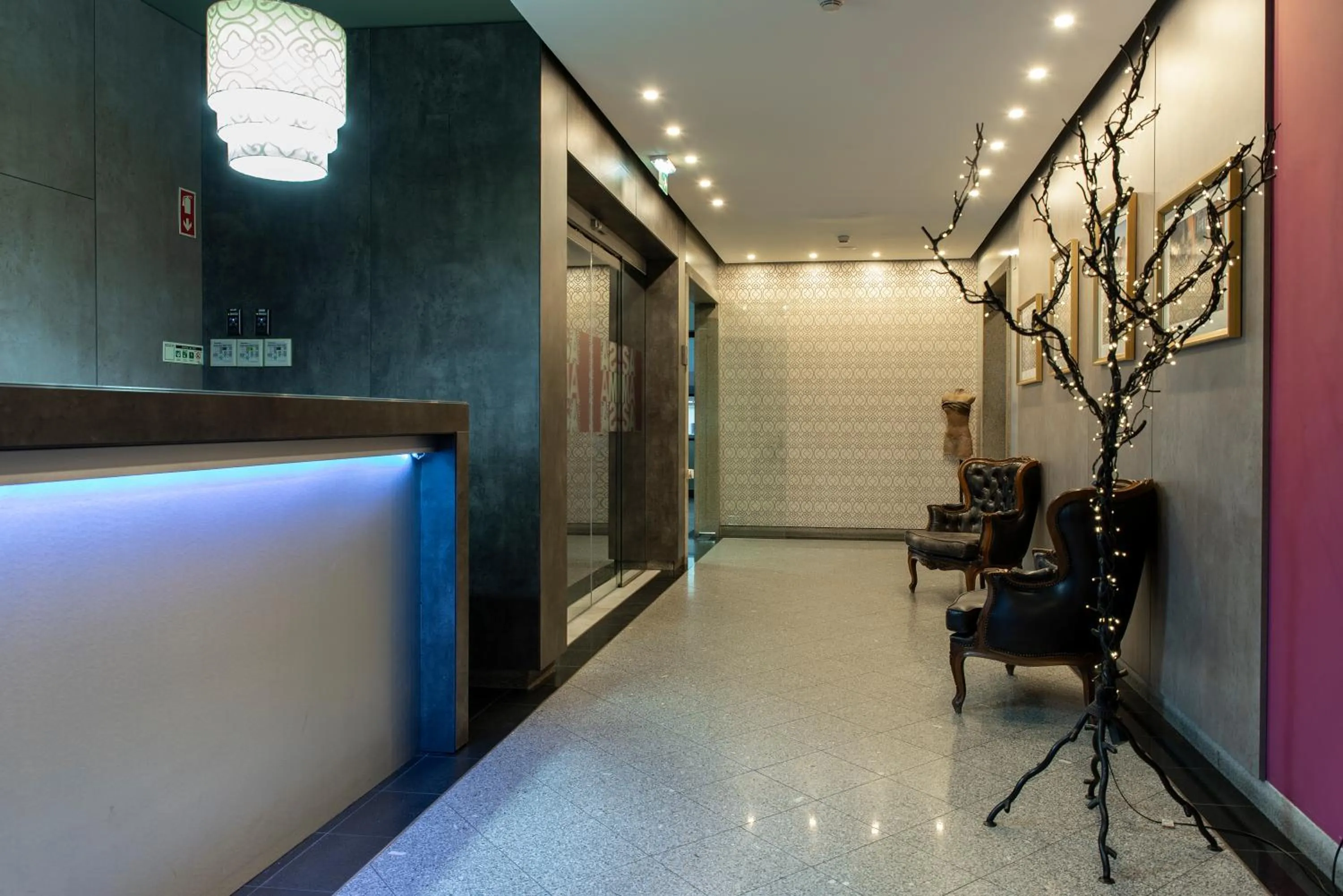 Lobby or reception in Hotel Samasa Fundao