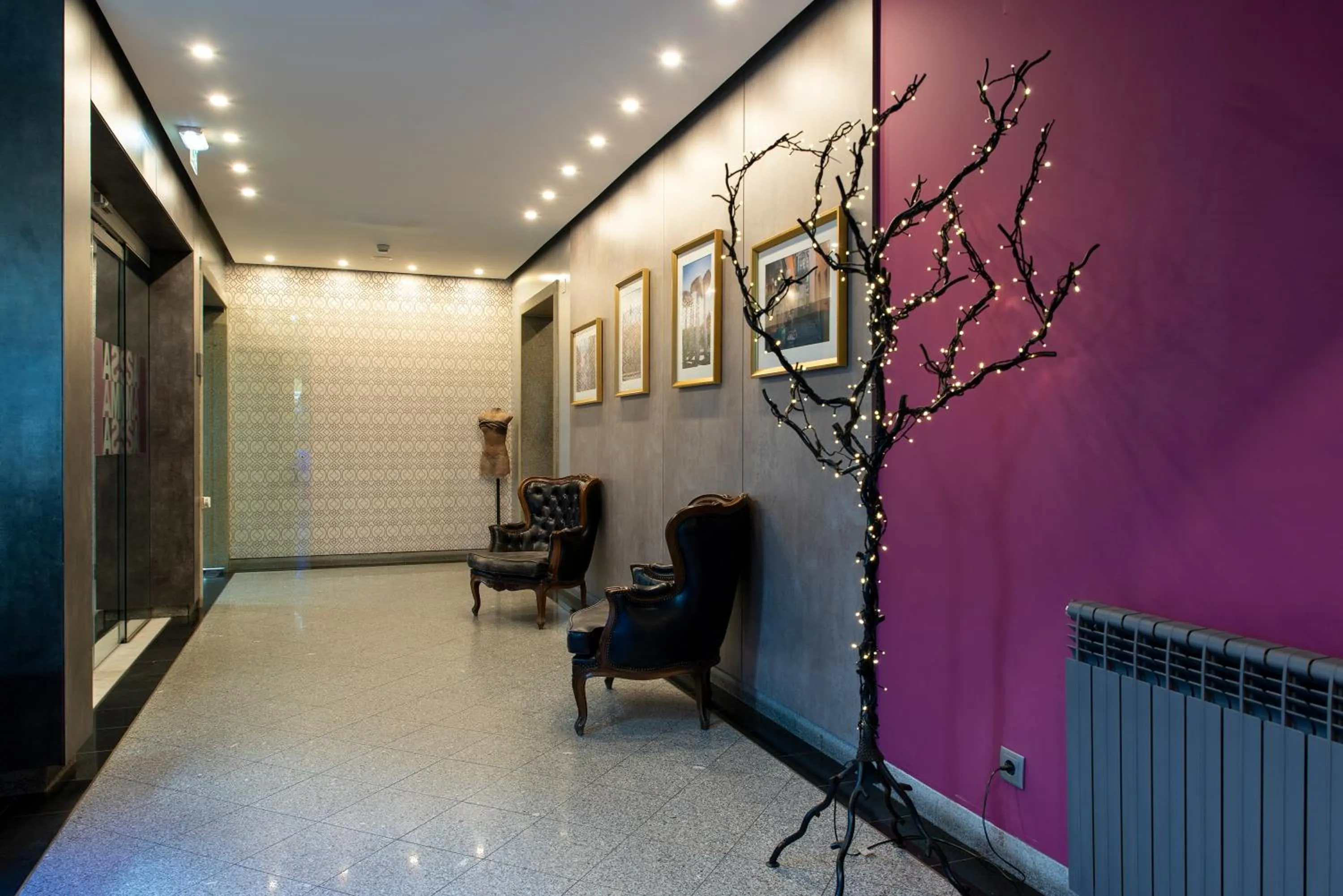 Living room in Hotel Samasa Fundao