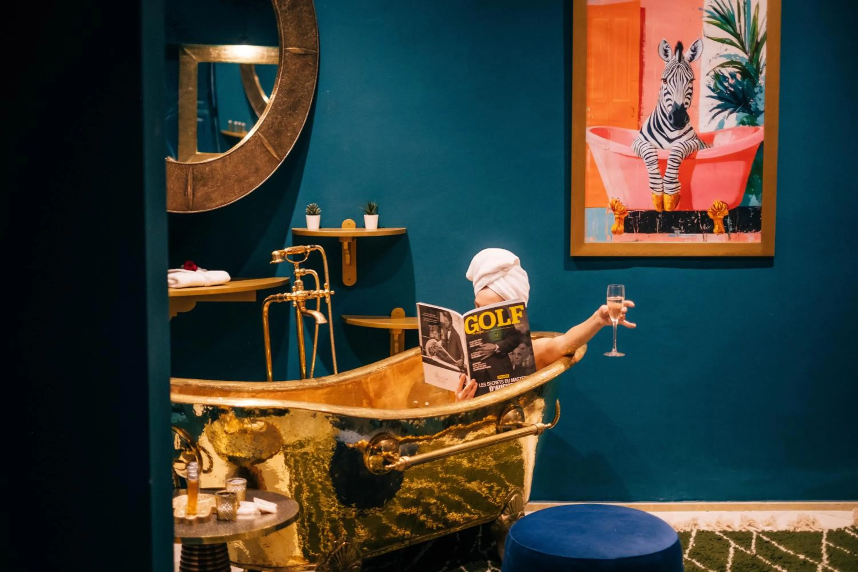 Bathroom in Riad Nashira & Spa