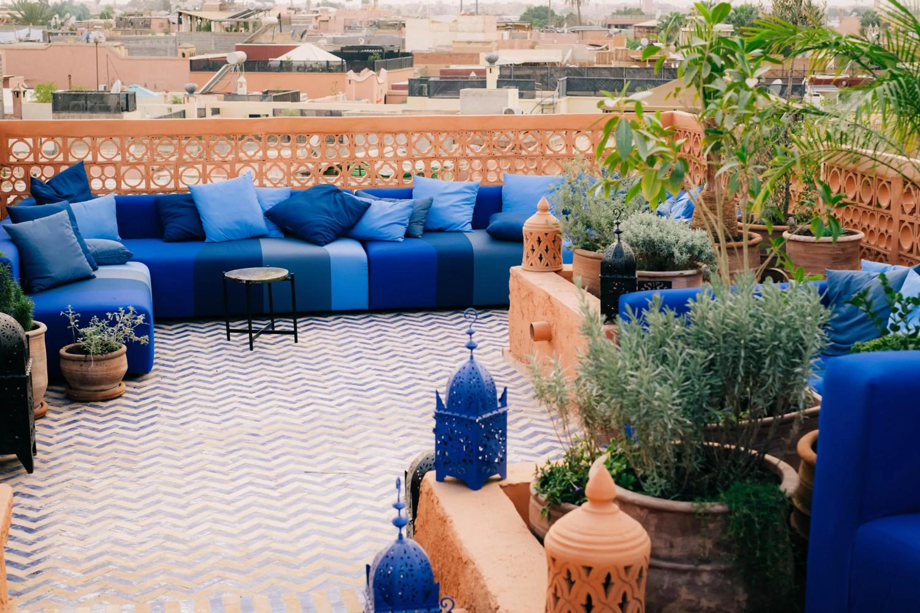 Patio in Riad Nashira & Spa