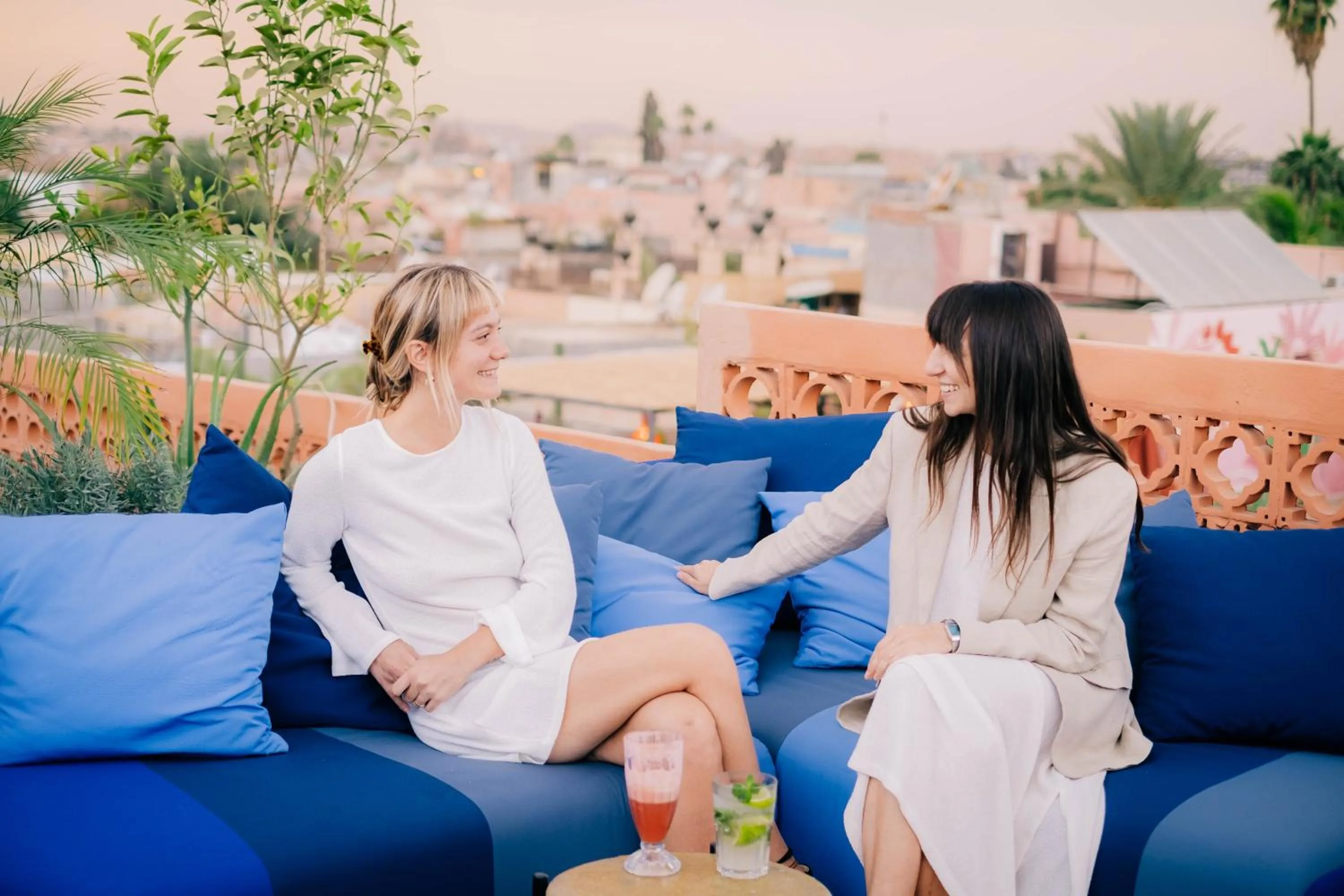 Balcony/Terrace in Riad Nashira & Spa