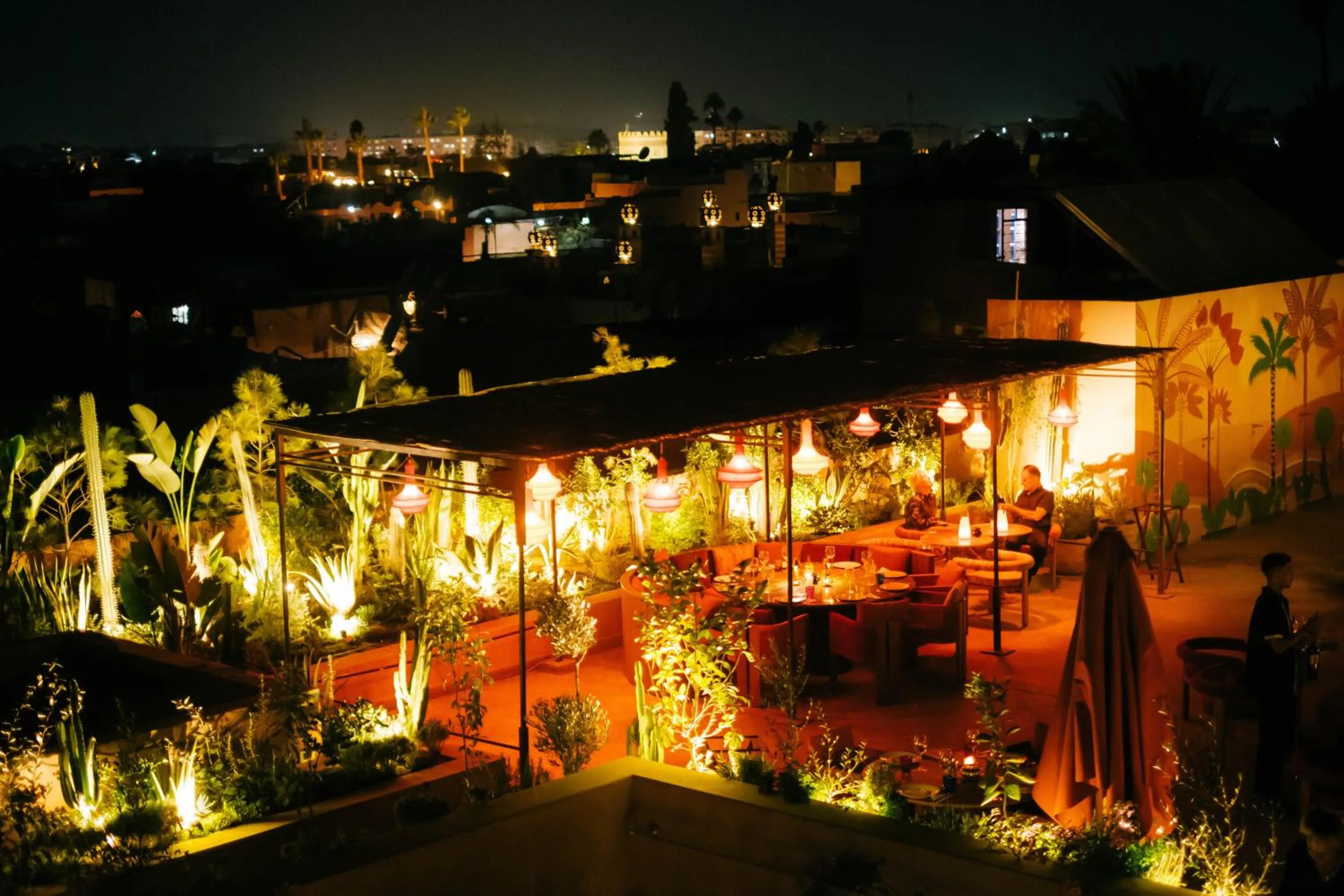 Patio in Riad Nashira & Spa