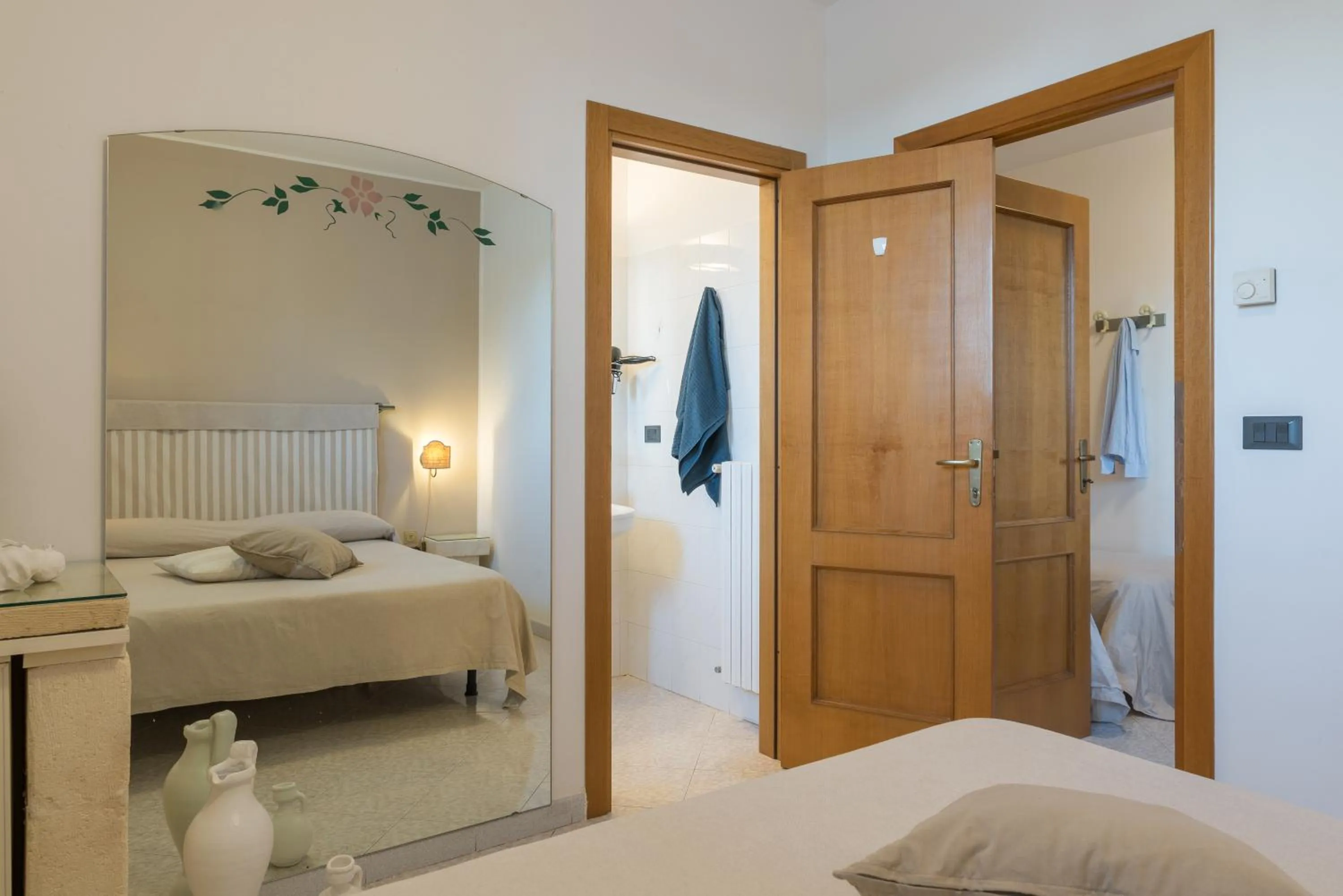 Bed in Piccolo Hotel Villa Rosa