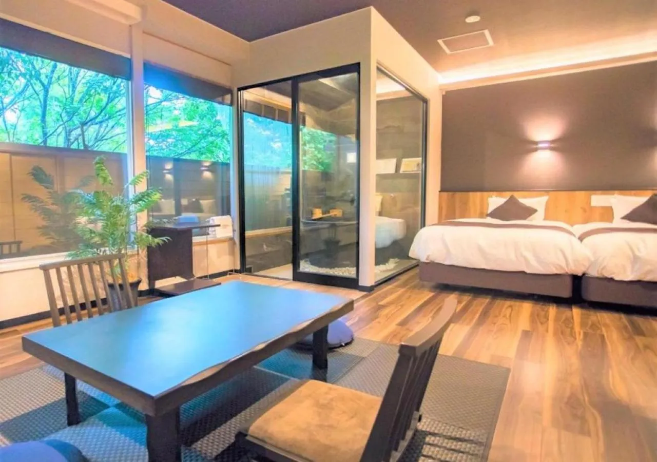 Photo of the whole room, Bed in LiVEMAX RESORT Hakone Ashinoko