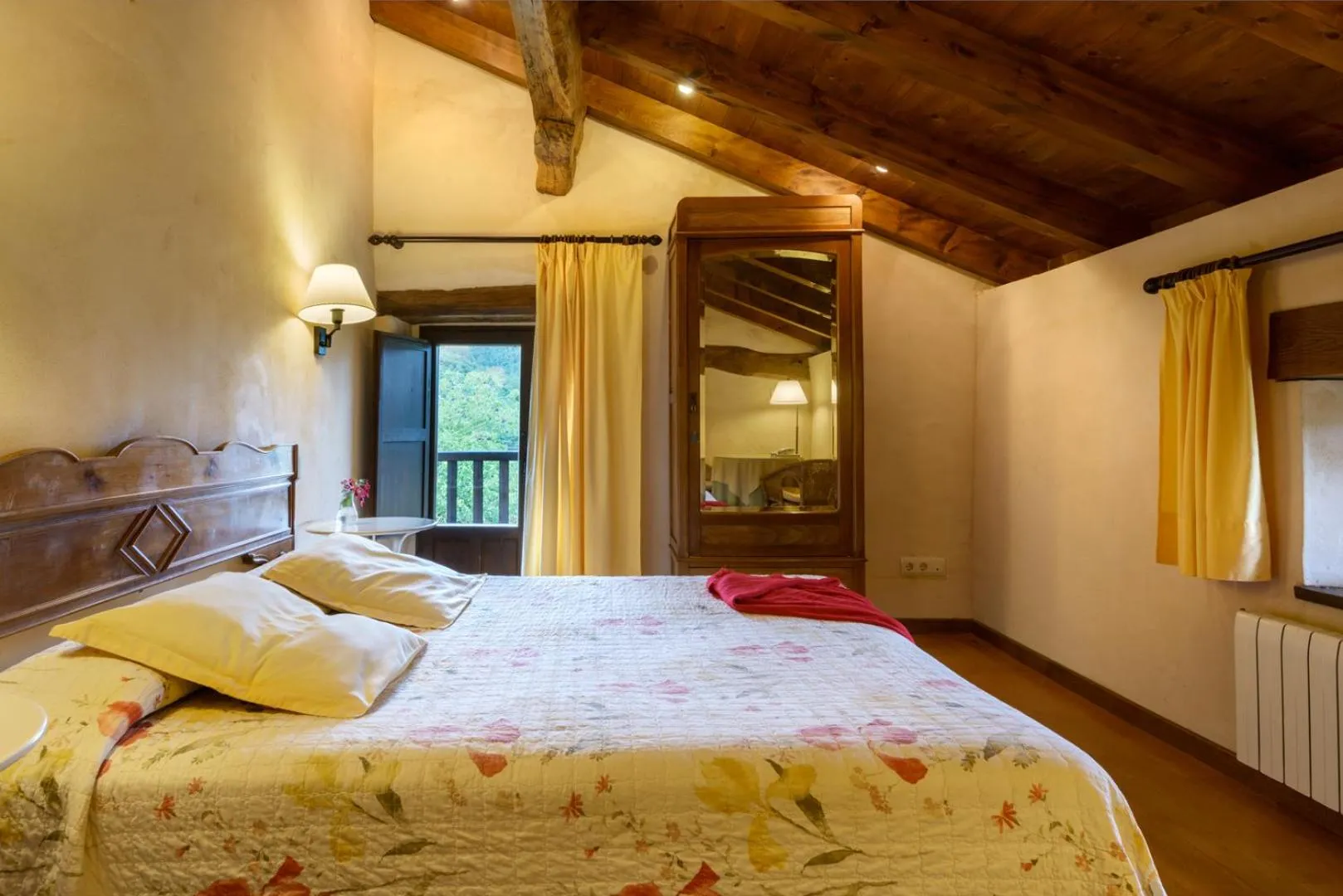 Bed in Hotel Akerreta