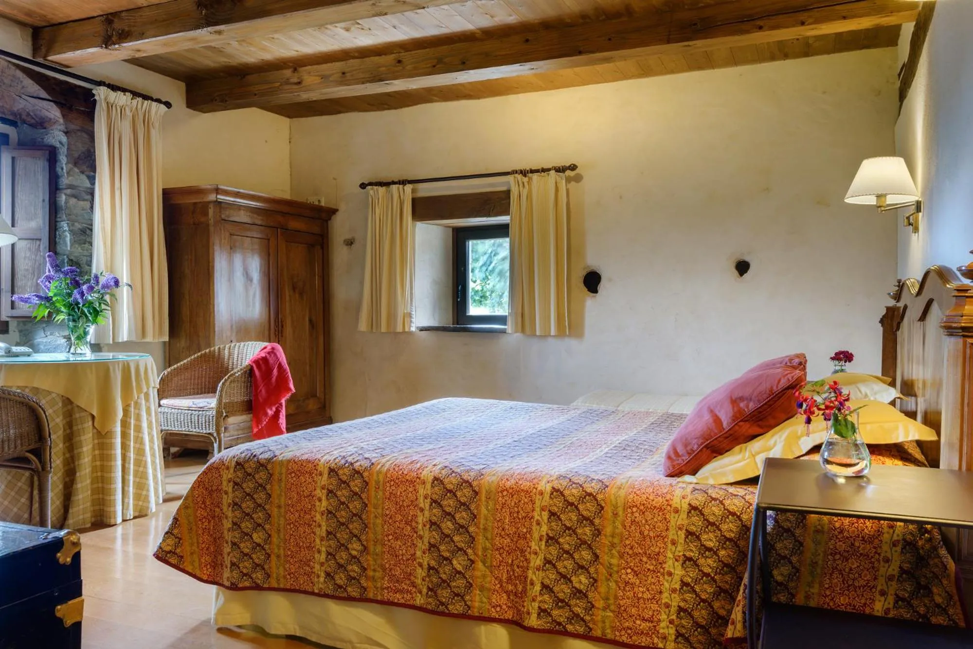 Bed in Hotel Akerreta