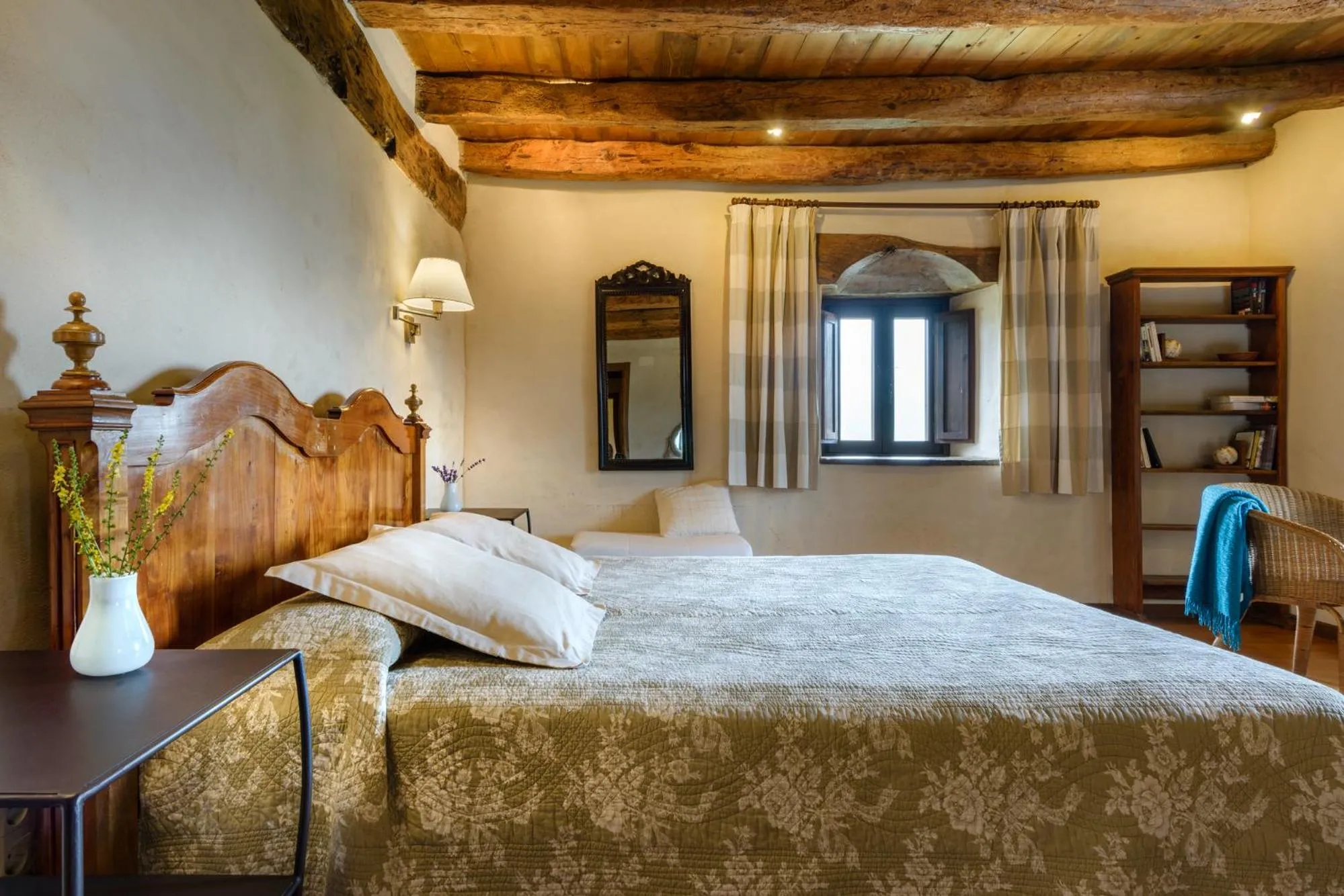 Bed in Hotel Akerreta