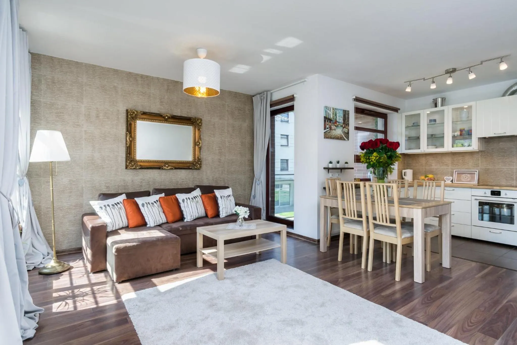 Living room in Elite Apartments by the River