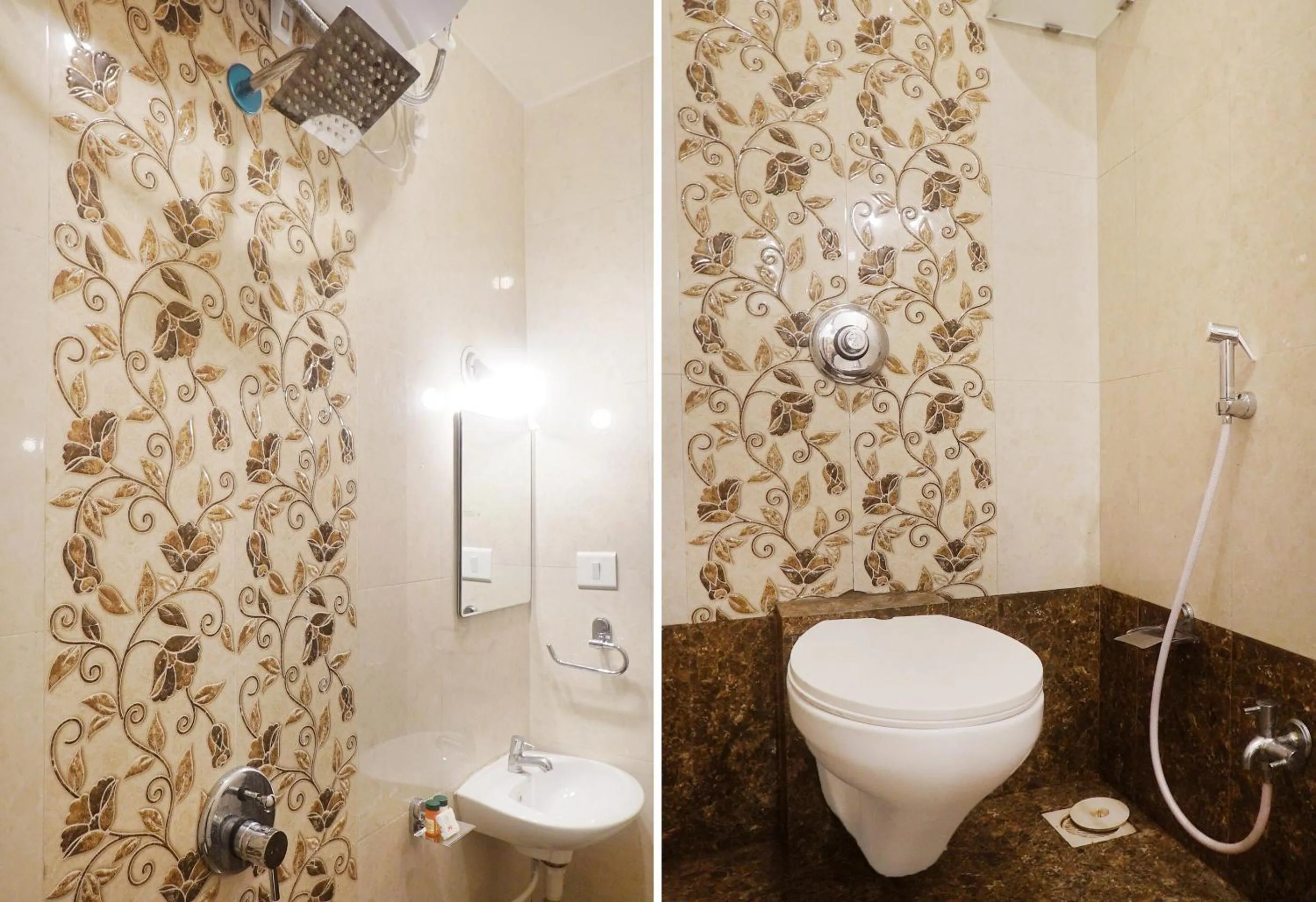 Bathroom in Super Hotel O River View Near Shaniwar Wada