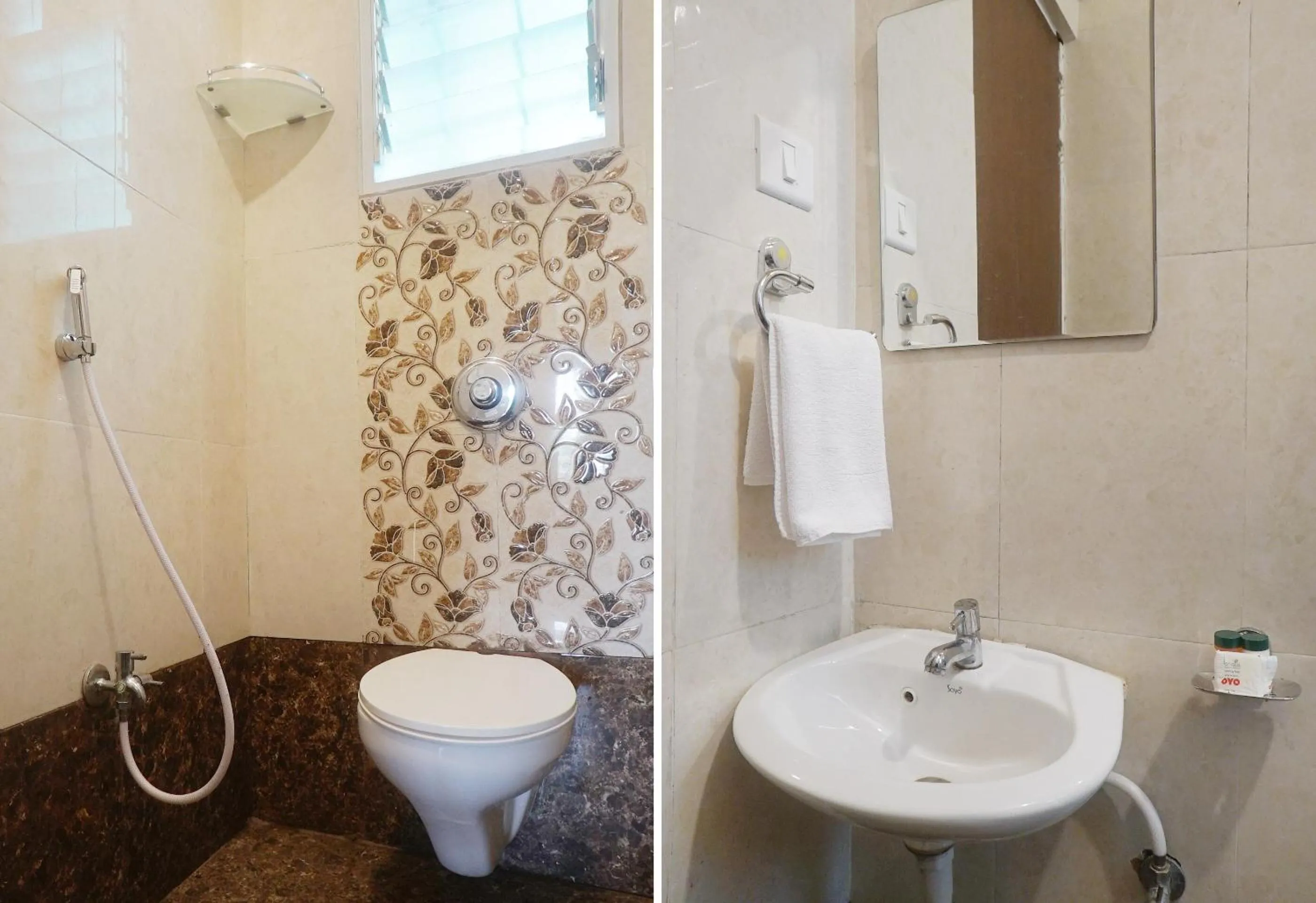 Bathroom in Super Hotel O River View Near Shaniwar Wada