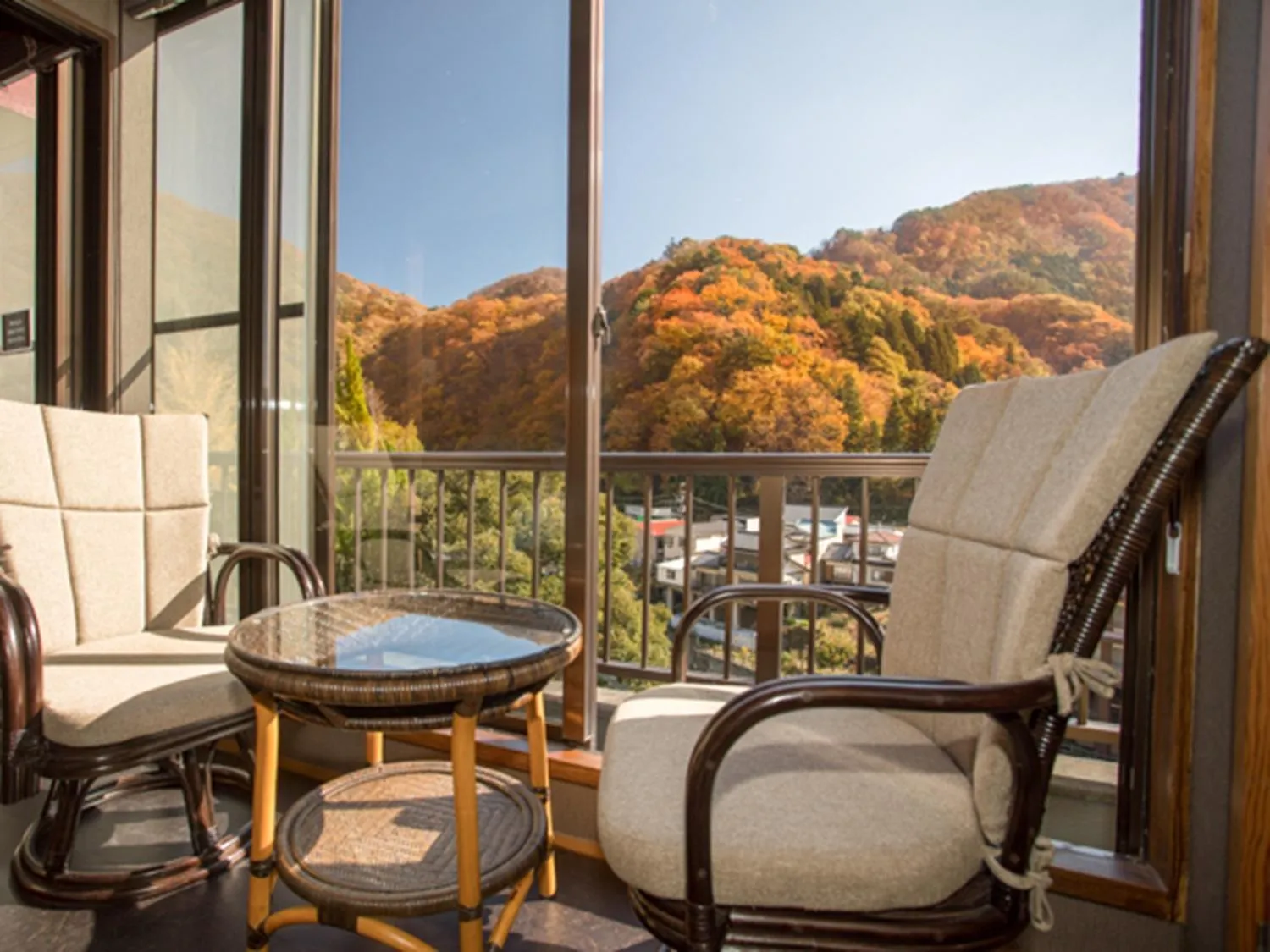 Balcony/Terrace in LiVEMAX RESORT Kawaji