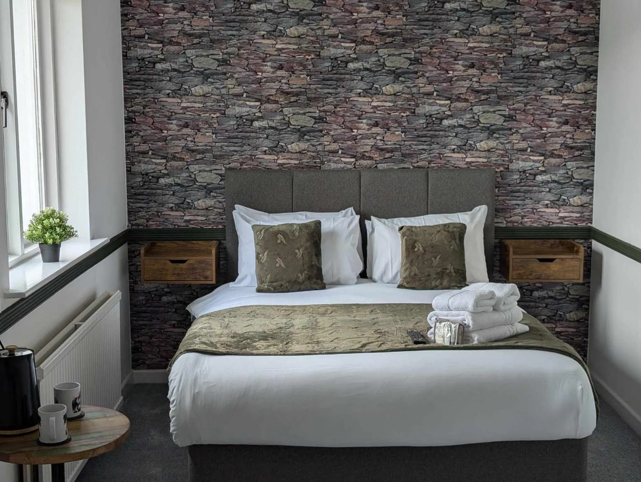 Bed in Gilpin Bridge Inn