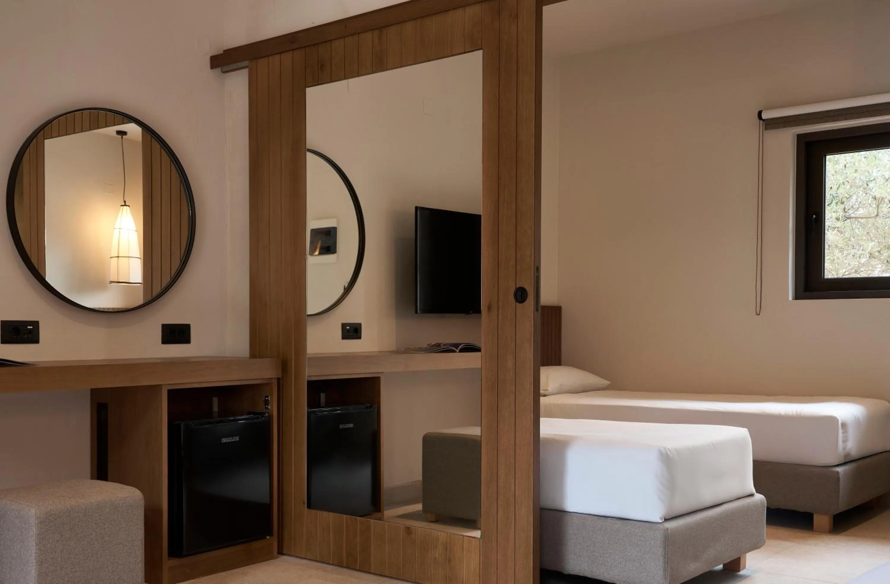 Bed in Stella Village Seaside Hotel