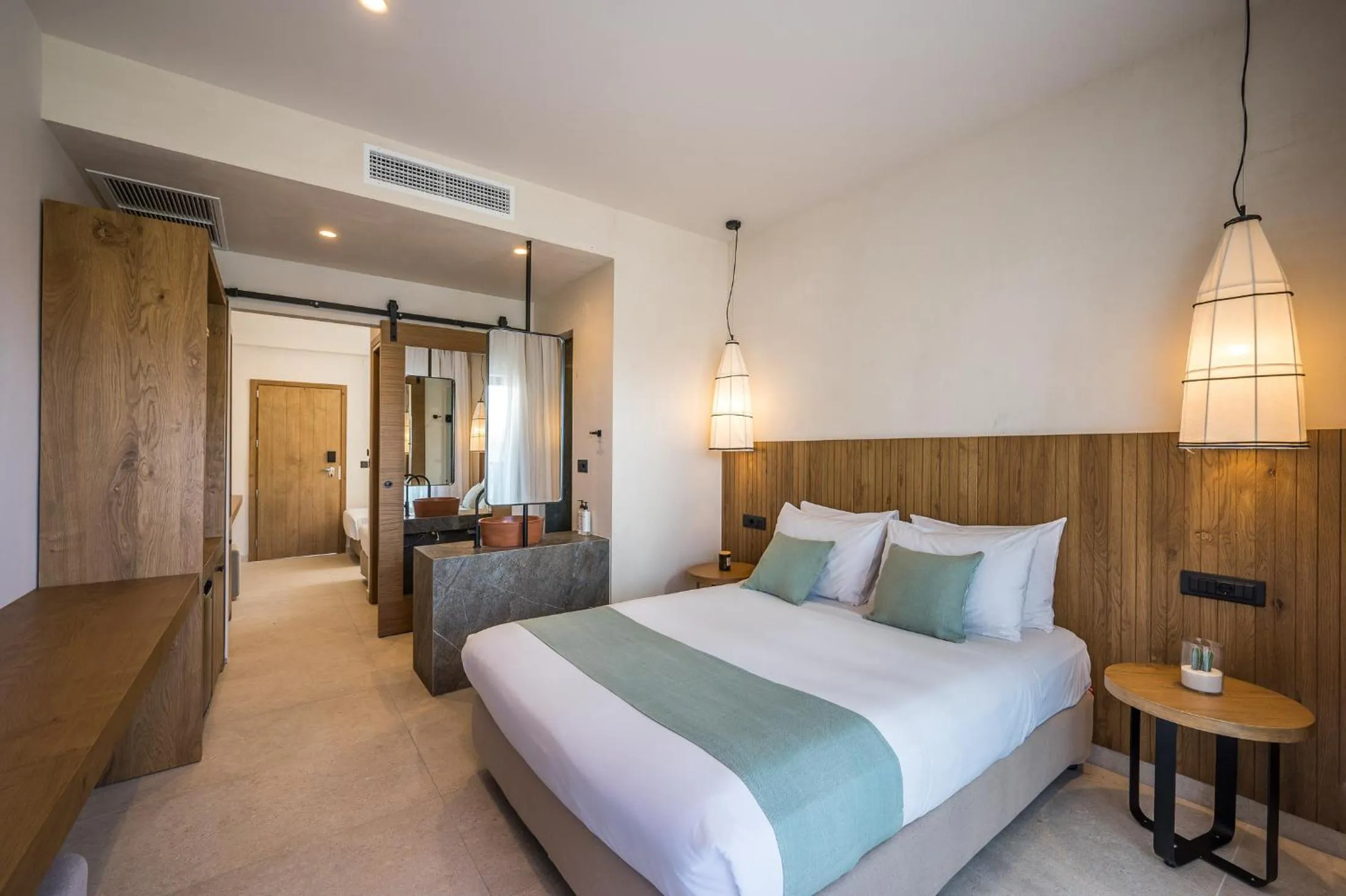 Bedroom, Bed in Stella Village Seaside Hotel