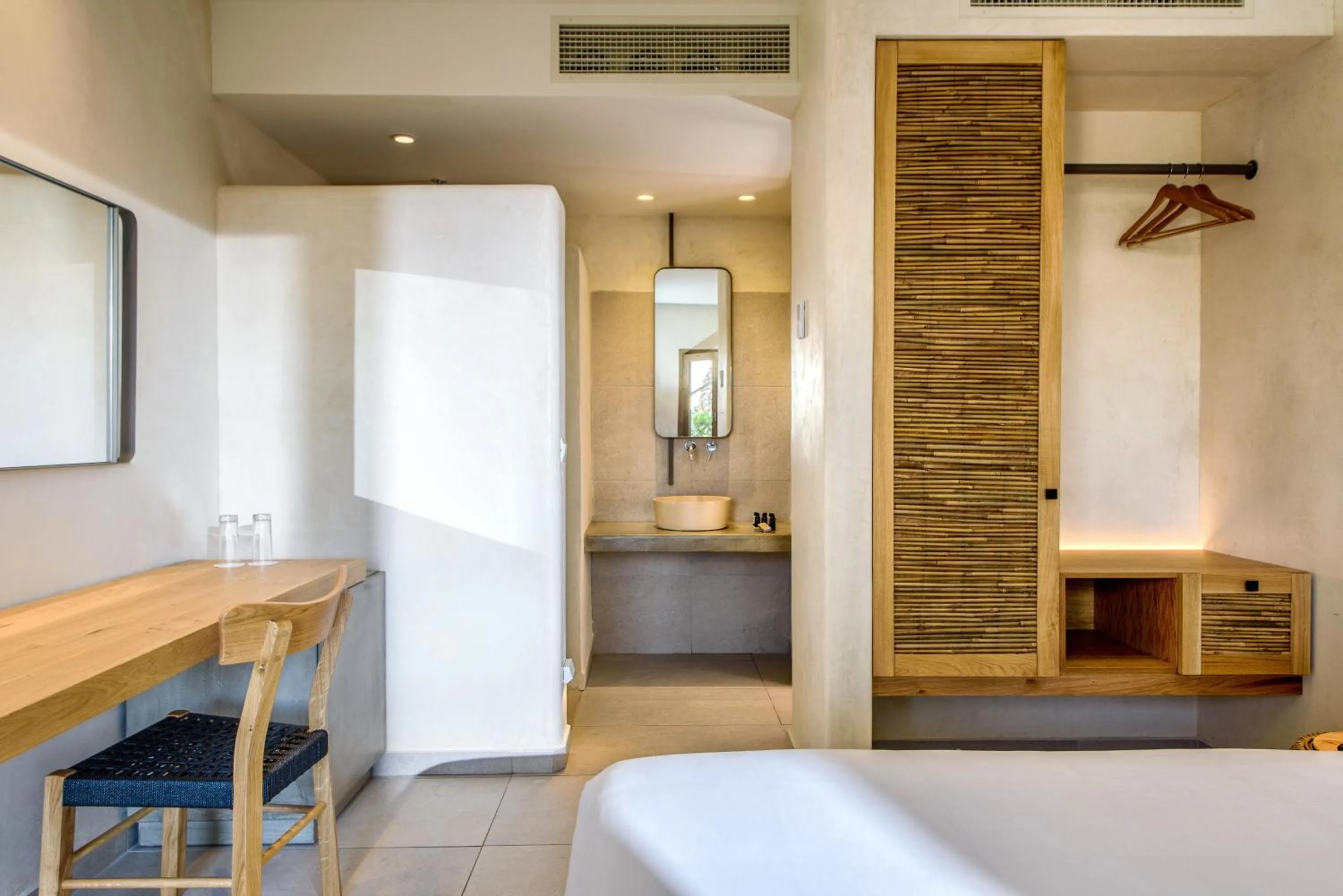 Bed in Stella Village Seaside Hotel