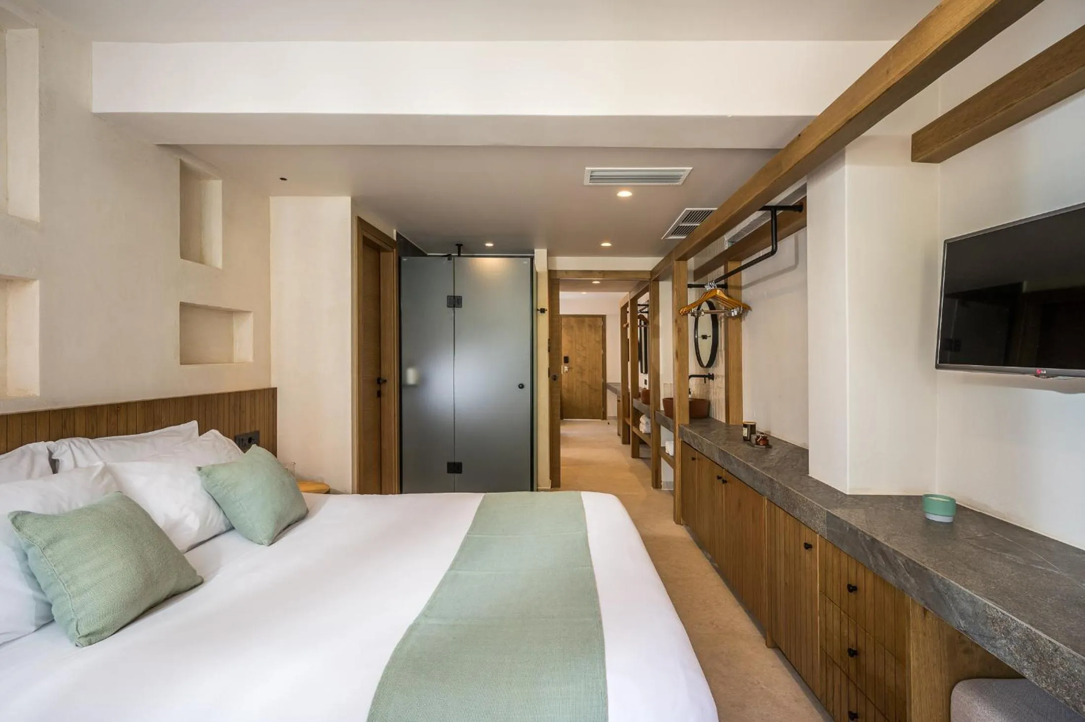 Bedroom, Bed in Stella Village Seaside Hotel