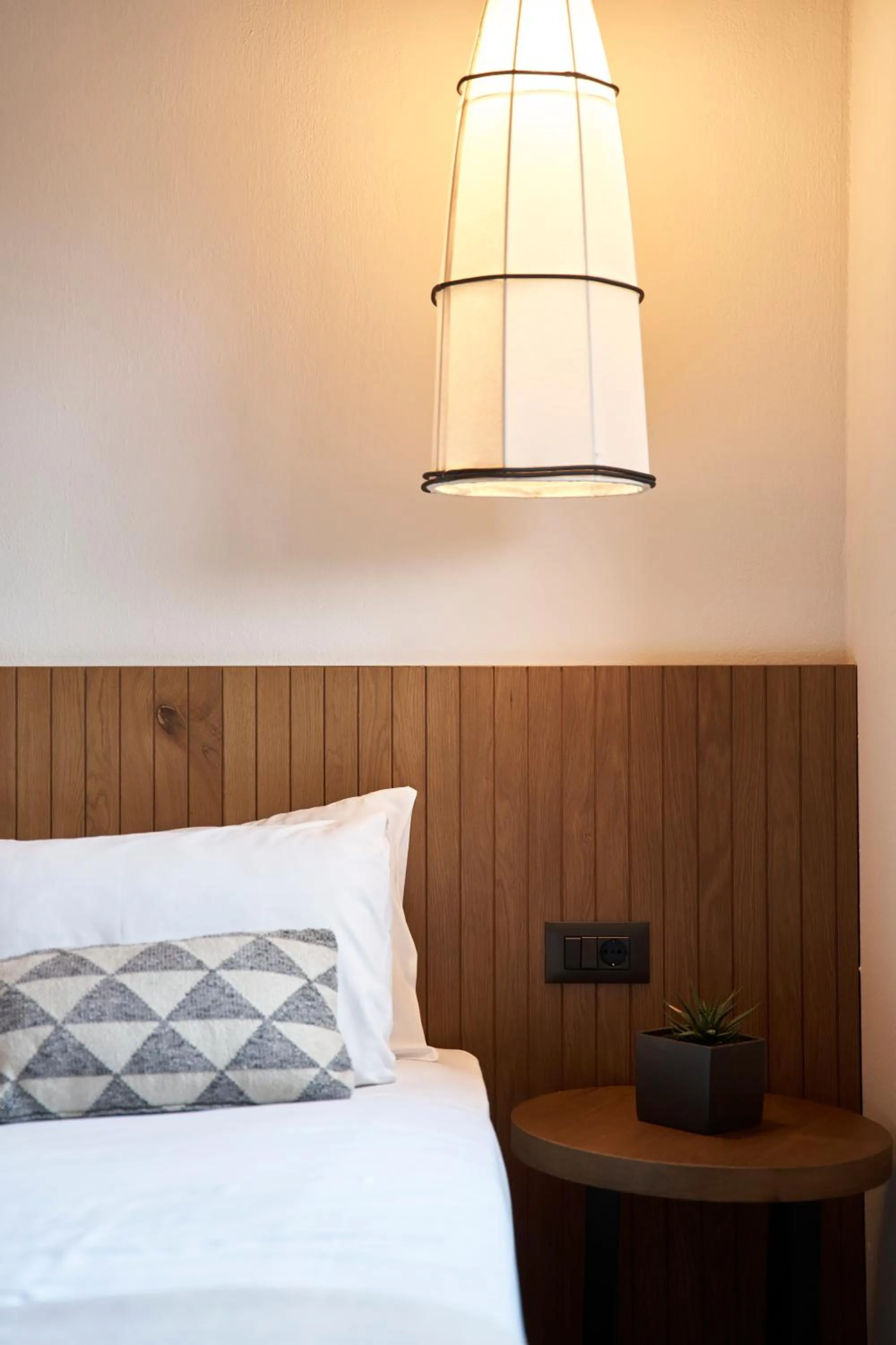 Bed in Stella Village Seaside Hotel