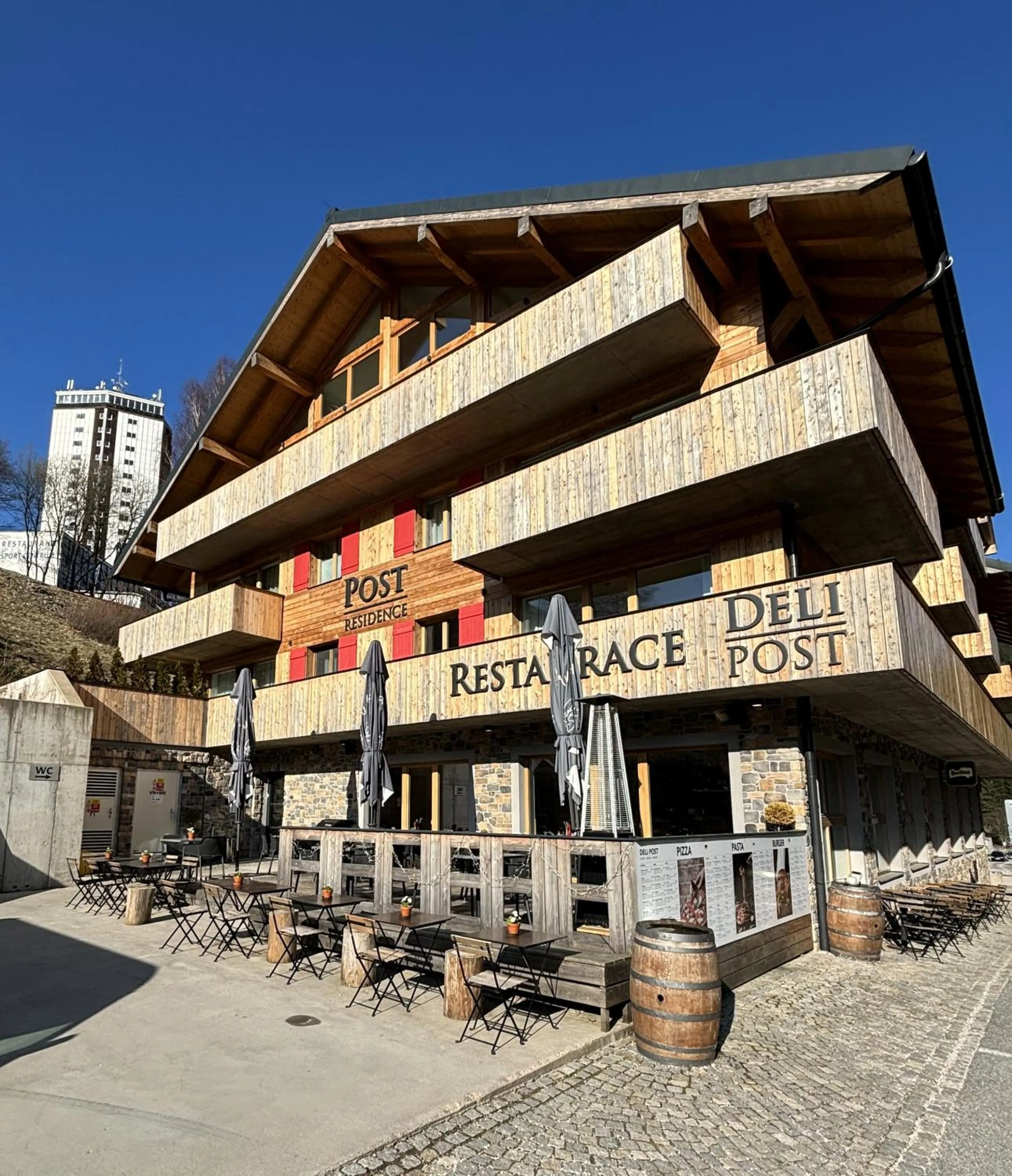 Property building in Residence Post