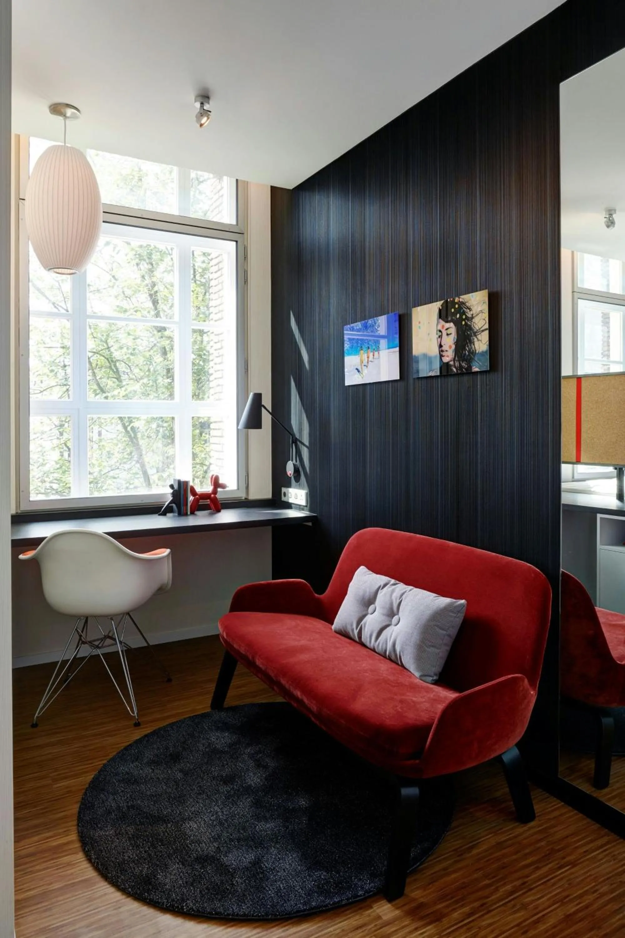 Bedroom in citizenM Amstel Amsterdam