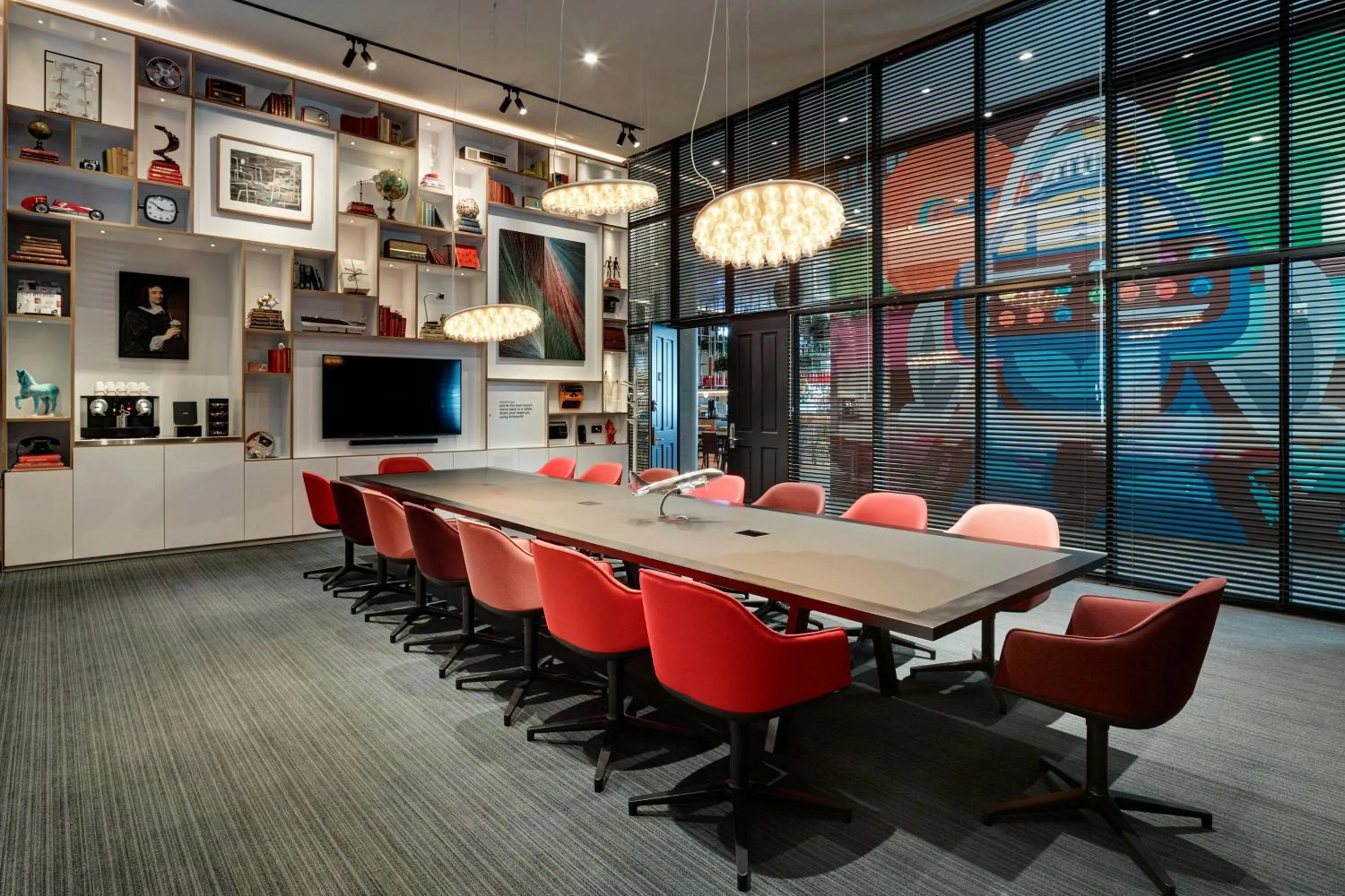 Meeting/conference room in citizenM Seattle South Lake