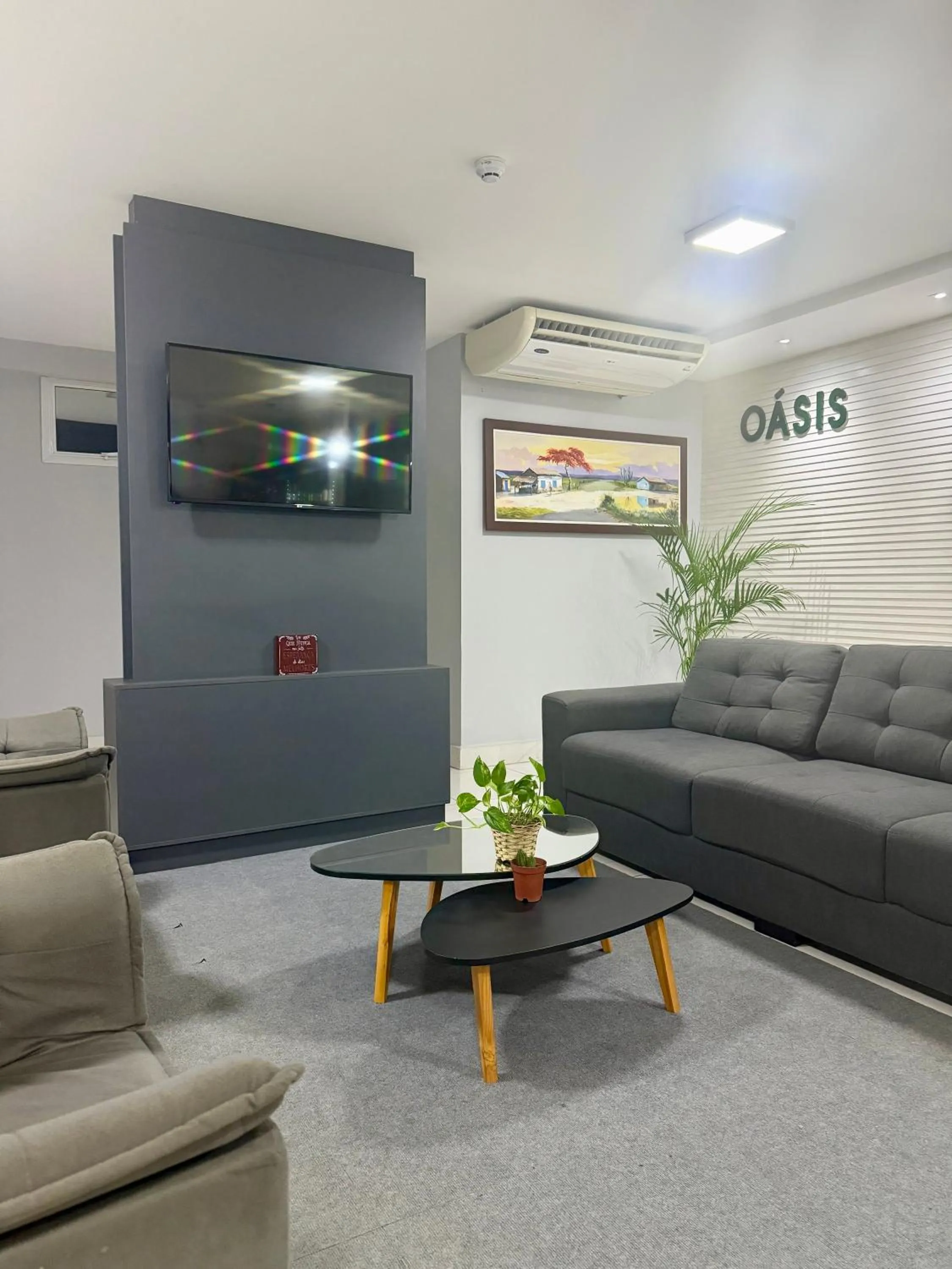 Property building in Hotel Oásis de Patos