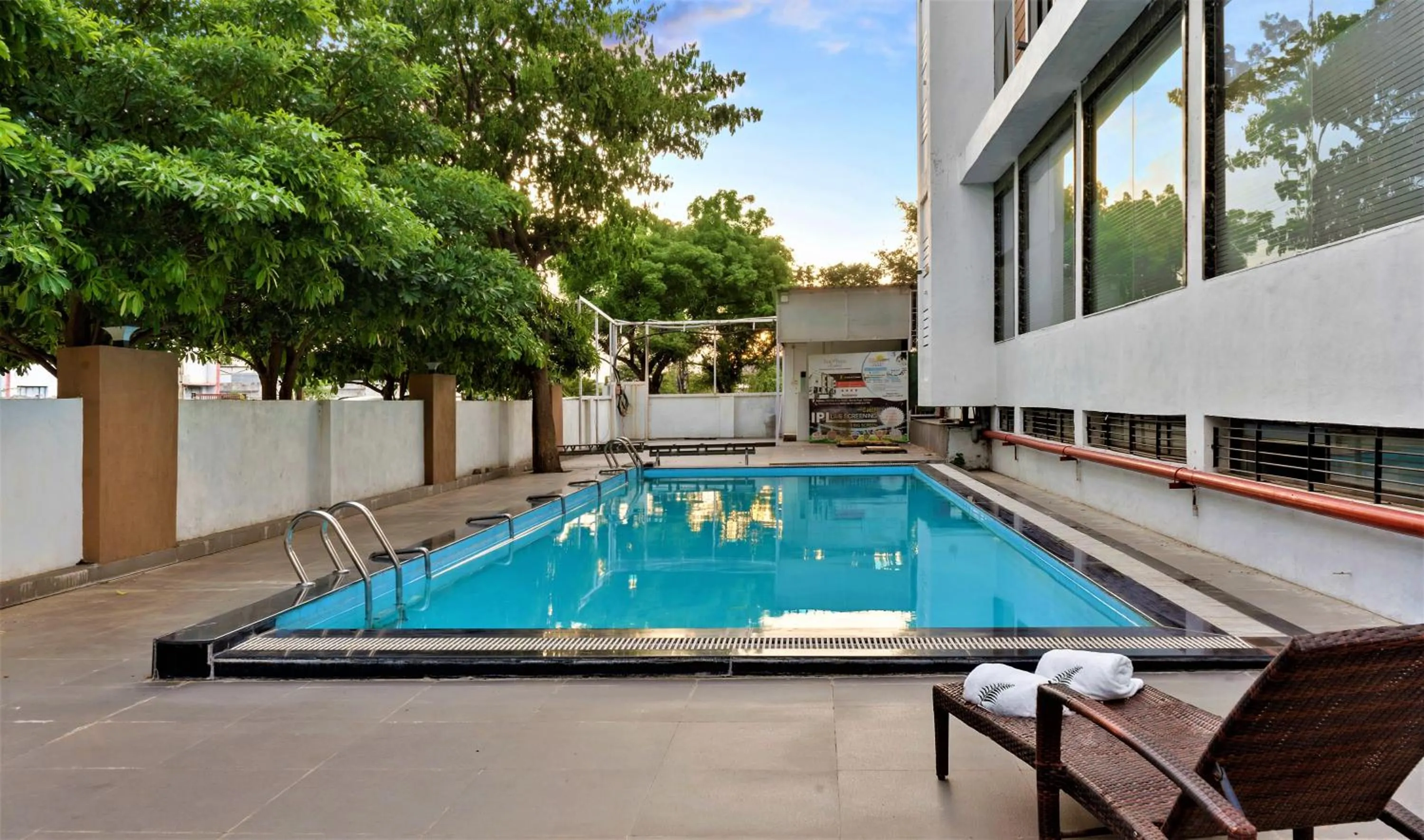 Swimming pool in The Fern Residency Parbhani